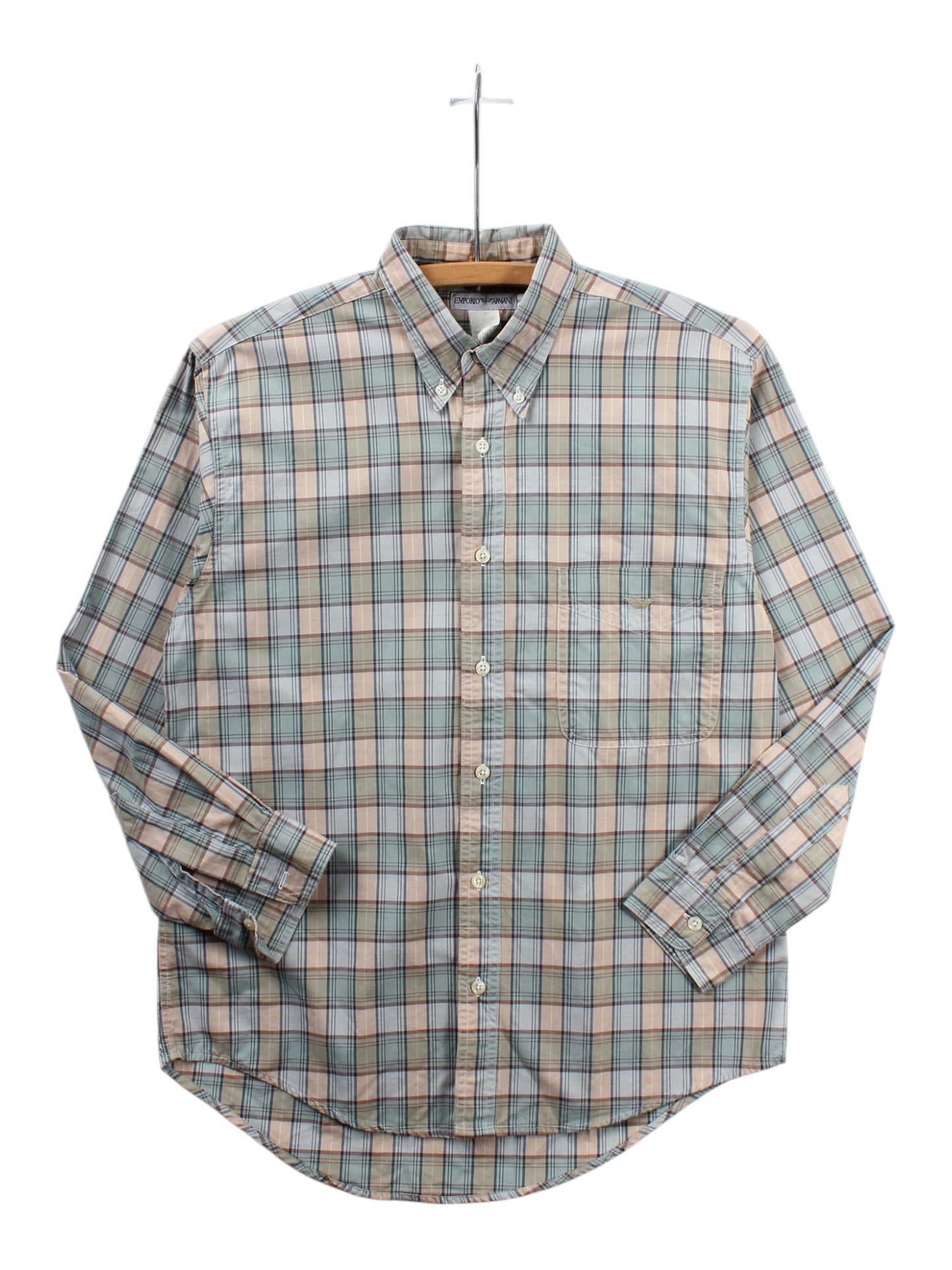 Emporio Armani cotton button up medium Made in italy🇮🇹
