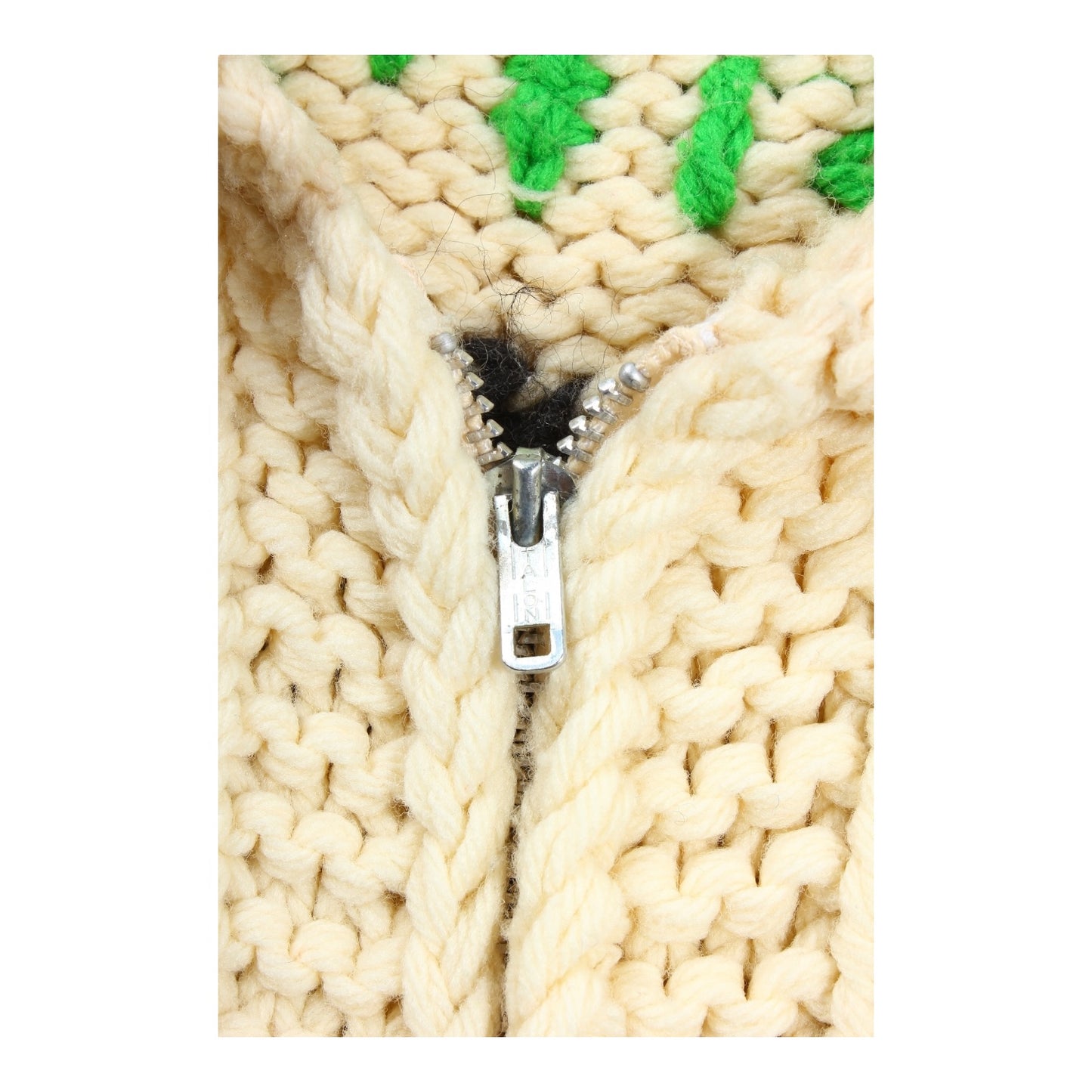 60s Newmar Arabian wool cowichan style sweater XXL