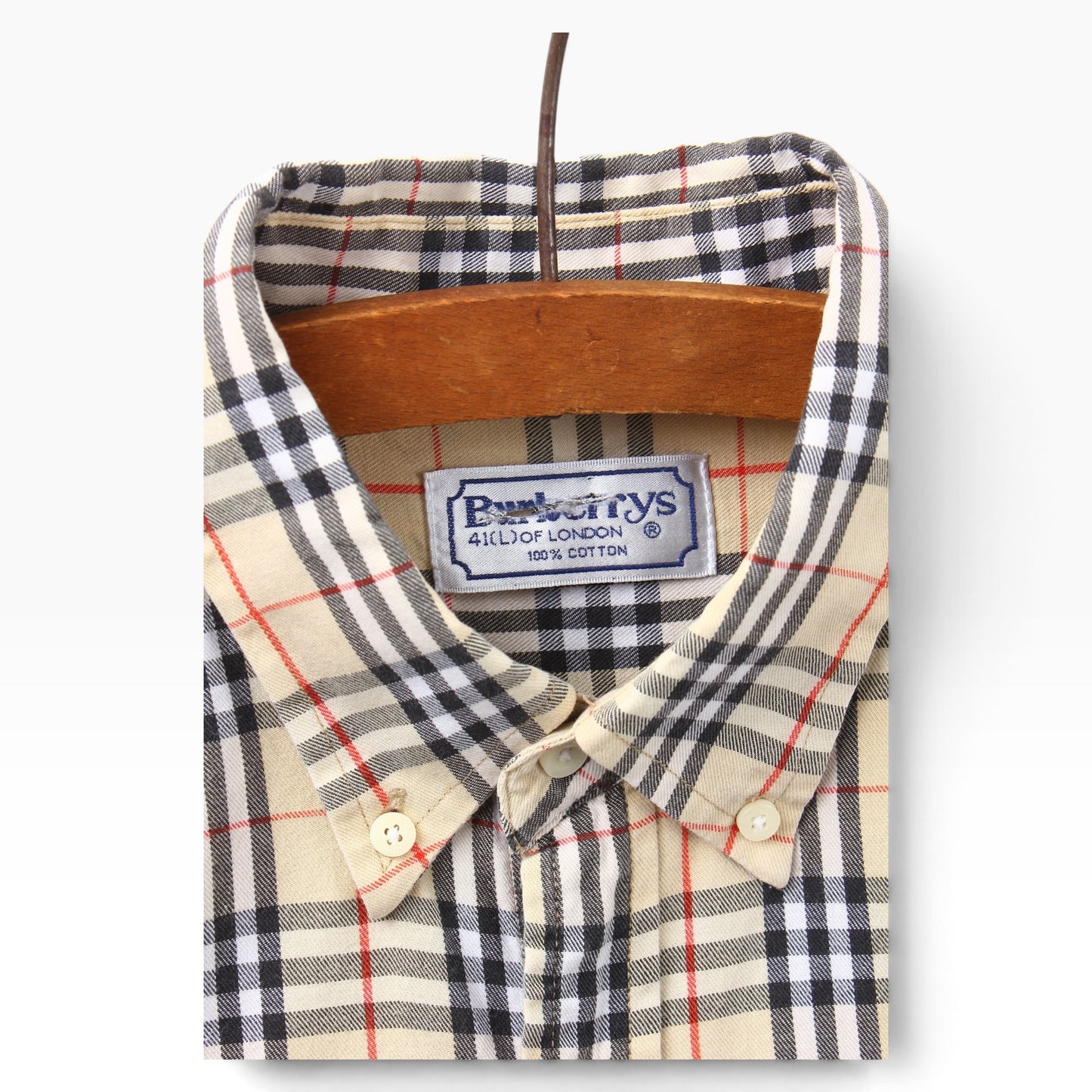 Burberry button up Medium