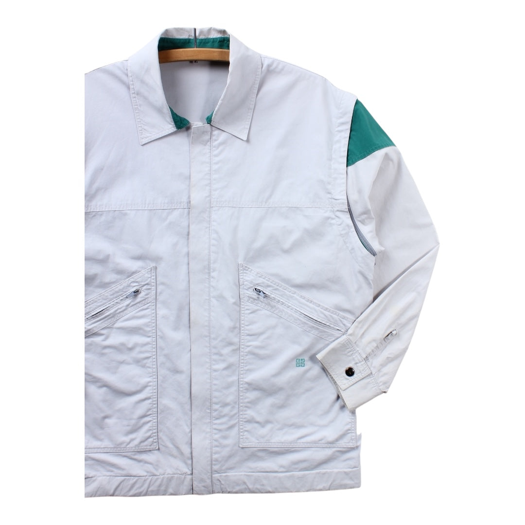 80s Givenchy cotton jacket large
