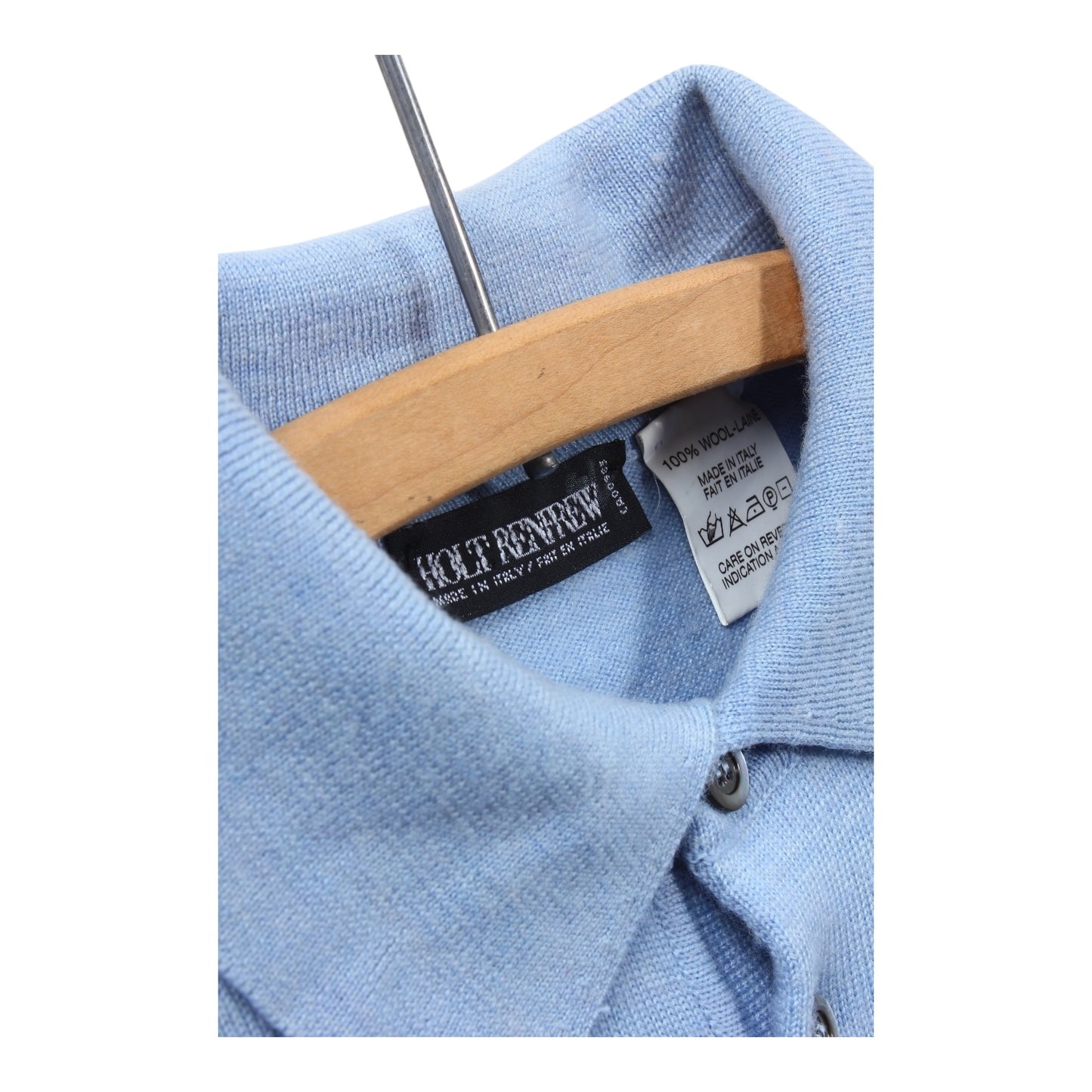 Holt renfrew wool polo shirt M/L