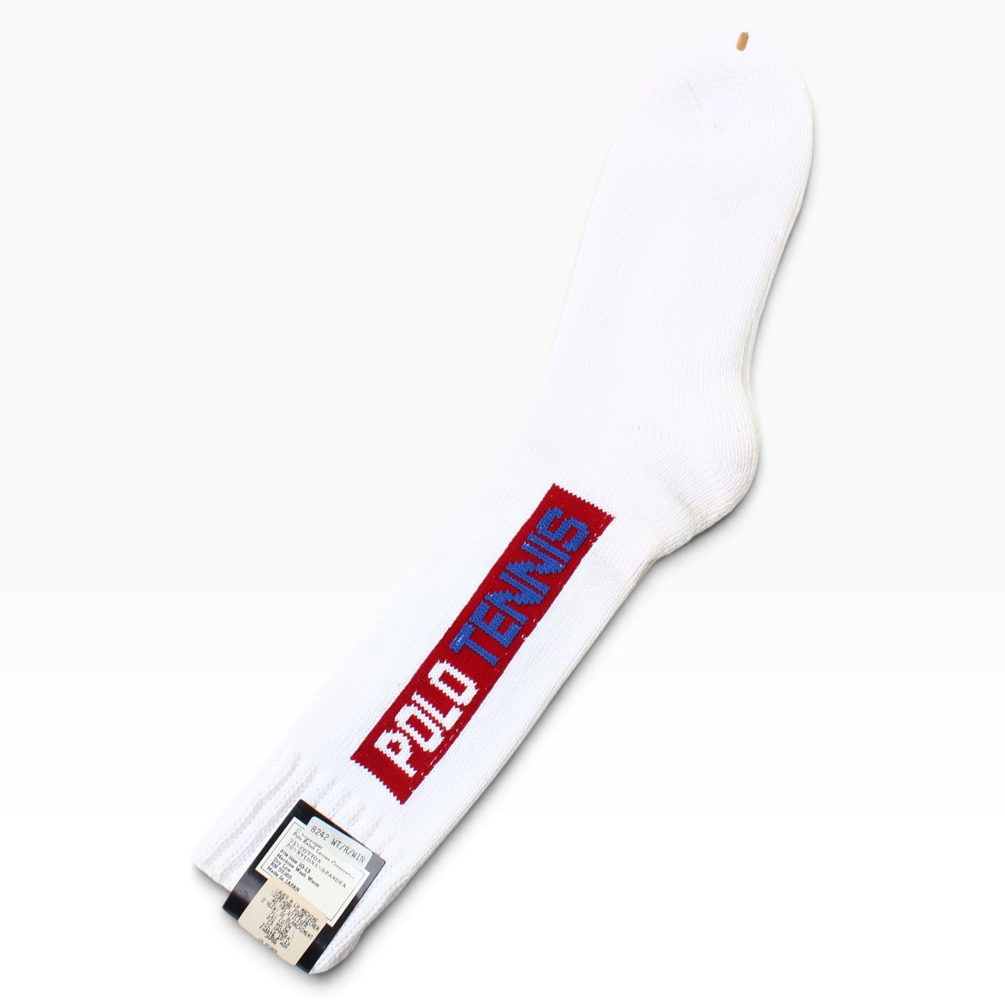 1992 Polo Ralph Lauren tennis sock 10-13