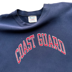 80s Coast Guard reverse weave champion sweatshirt XL