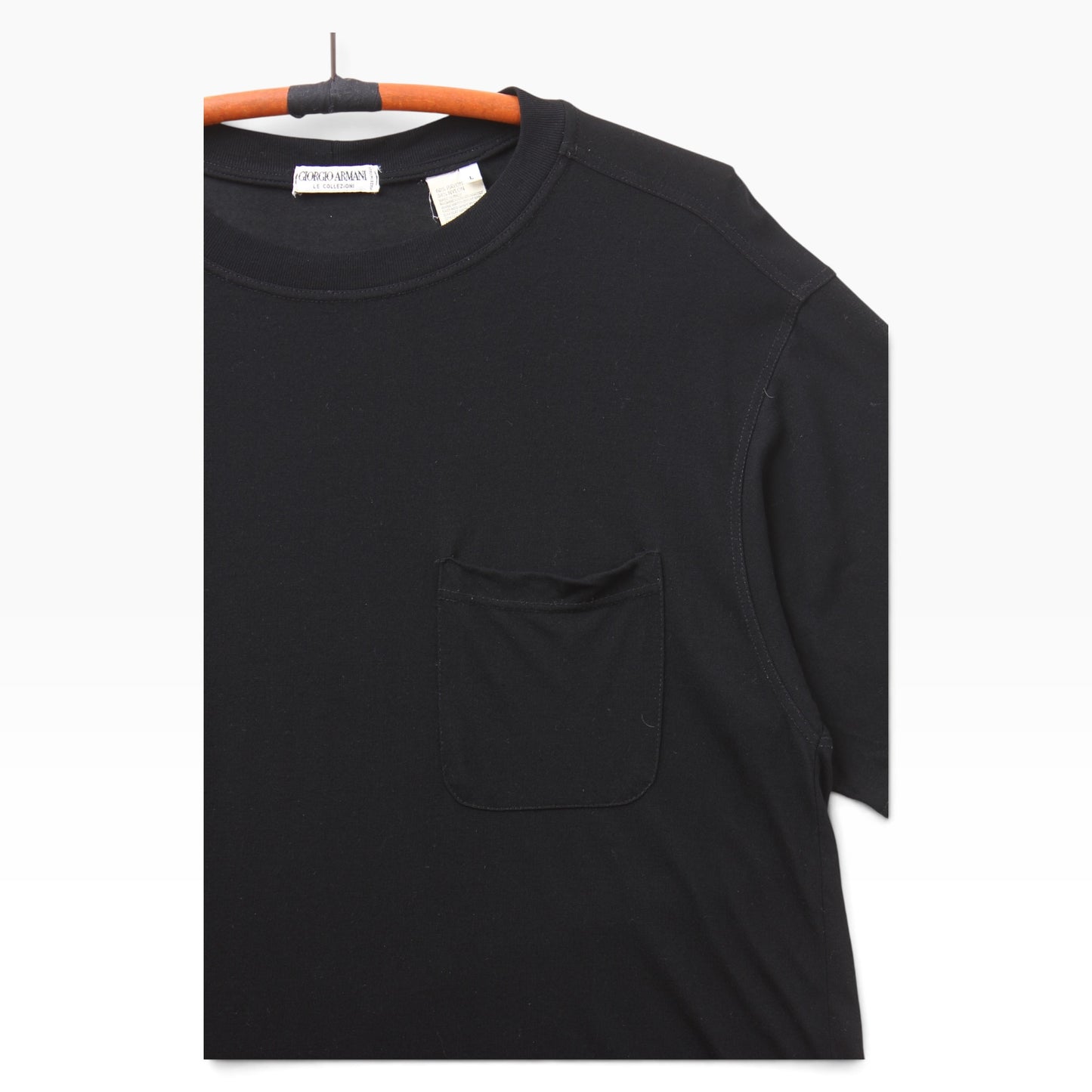 Giorgio armani rayon tee medium