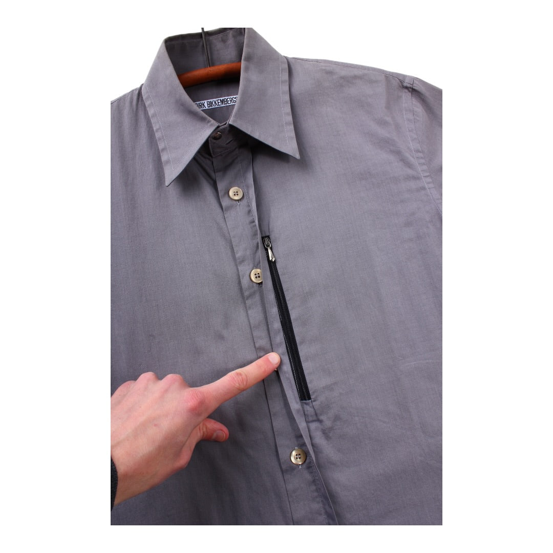 Dirk Bikkembergs hidden pocket shirt small
