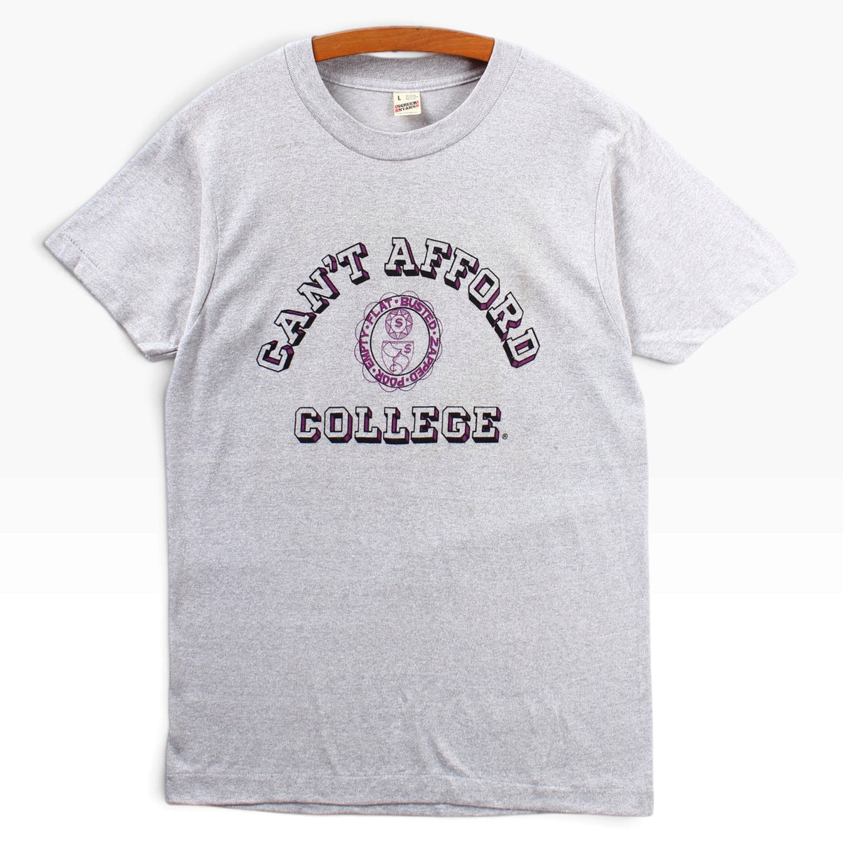 80s Can’t afford college tee Small