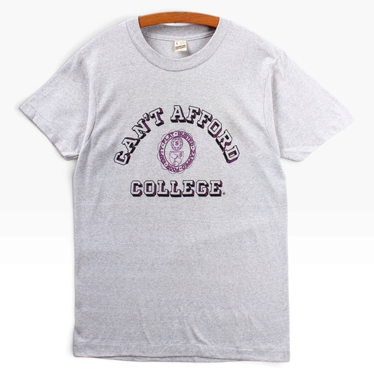 80s Can’t afford college tee Small