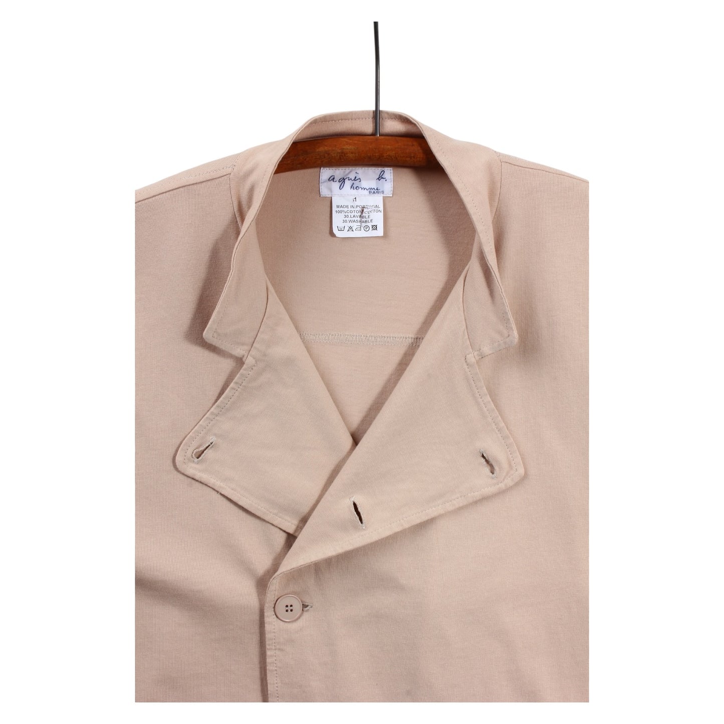 Agnes b double breasted button up shirt Small