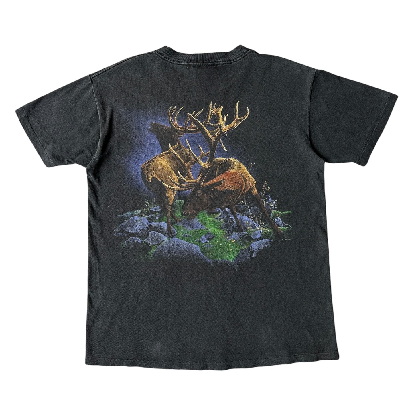 90s Cabelas elk tee S/M