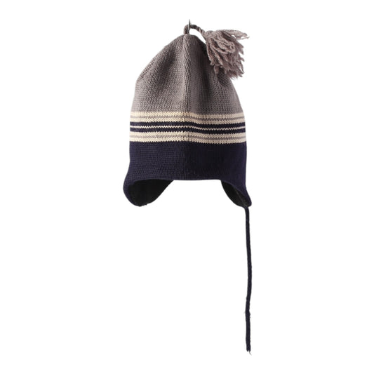 Y2K asym earflap beanie