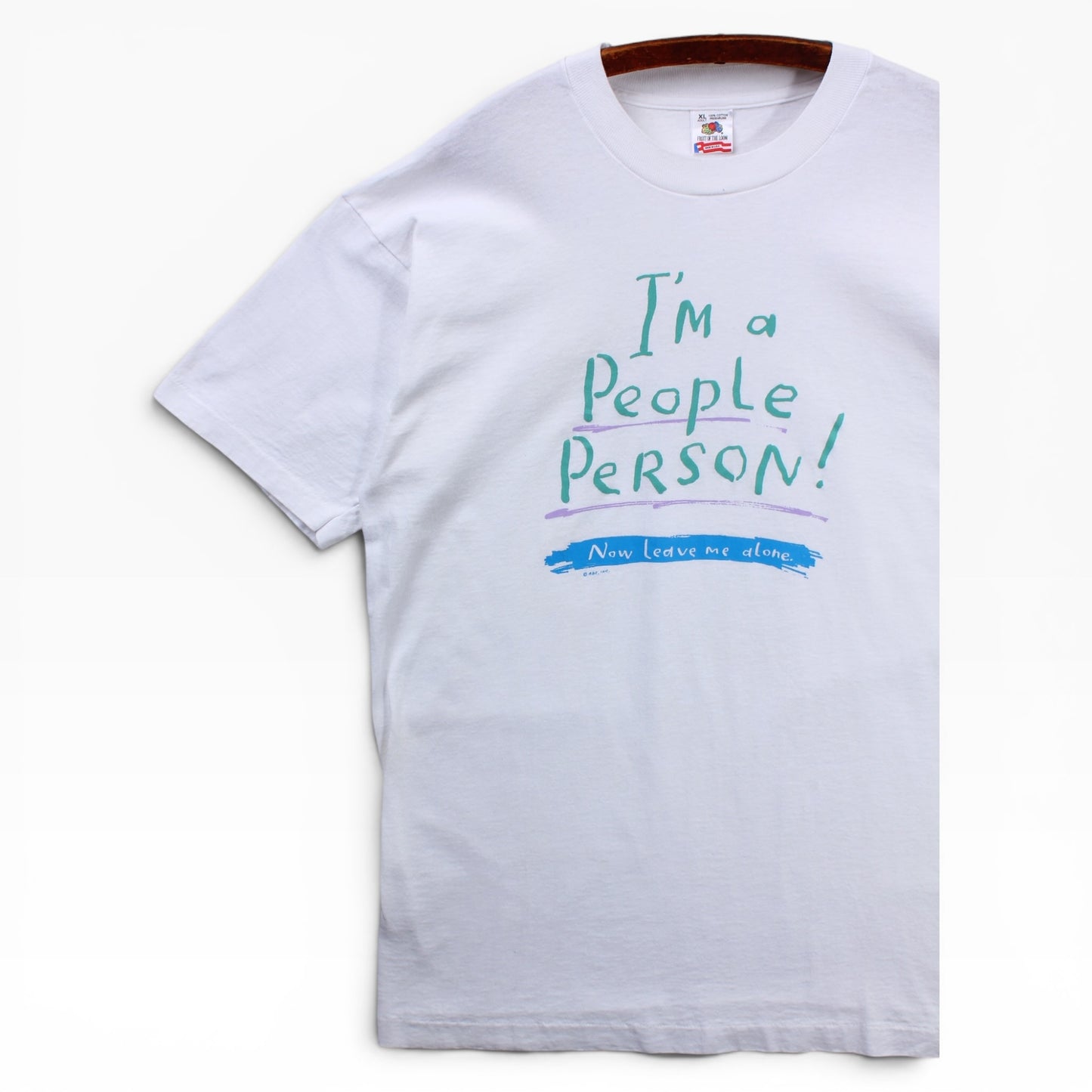 I’m a people person tee large