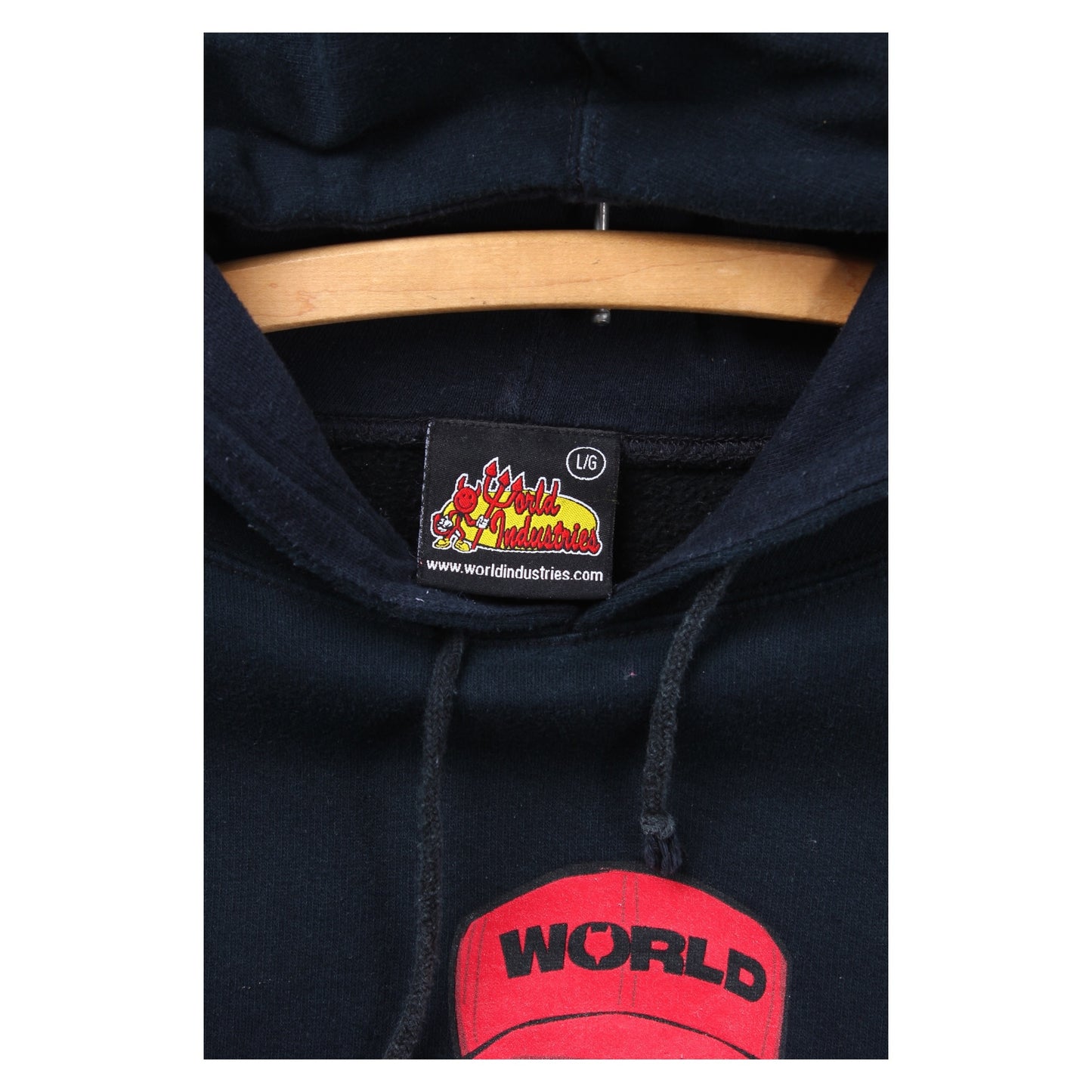 90s World industries hoodie XL