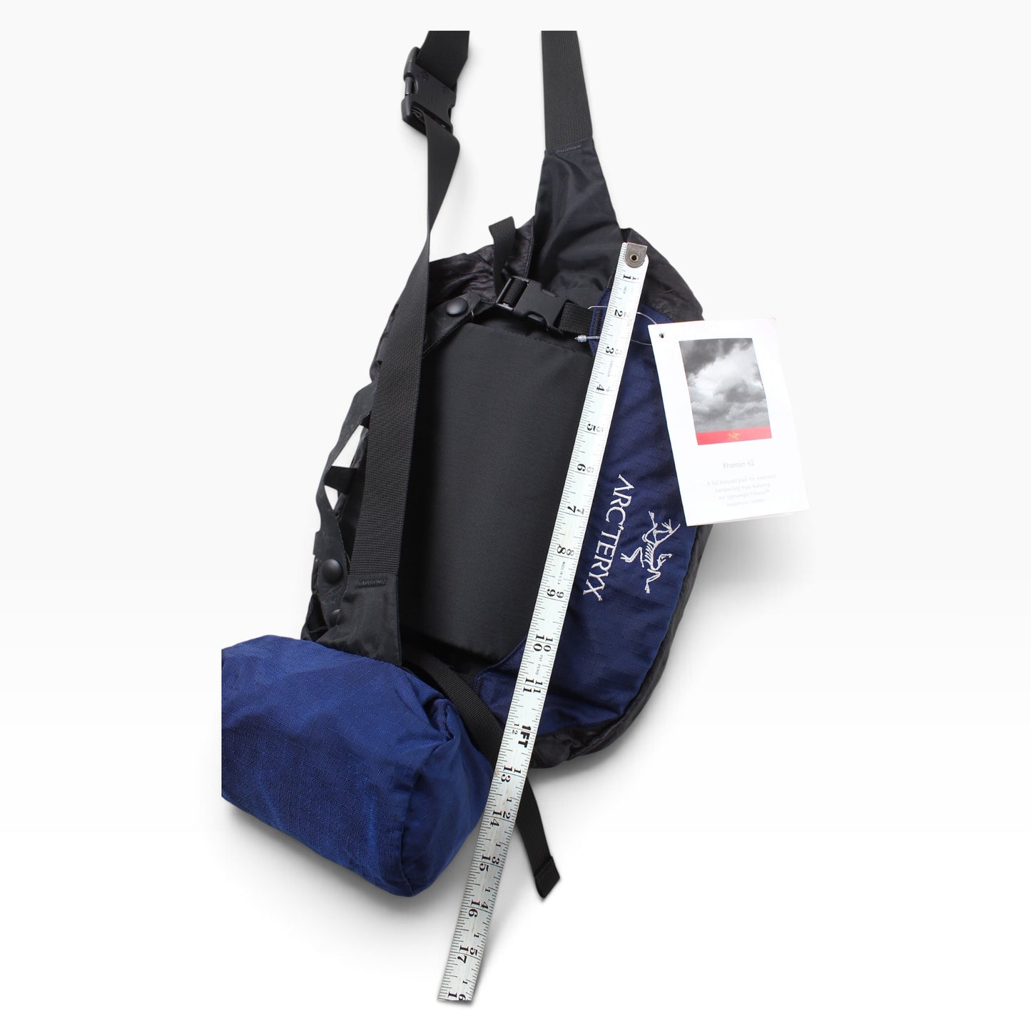 2001 Arc’teryx Khamsin 62 backpack topper, waist bag