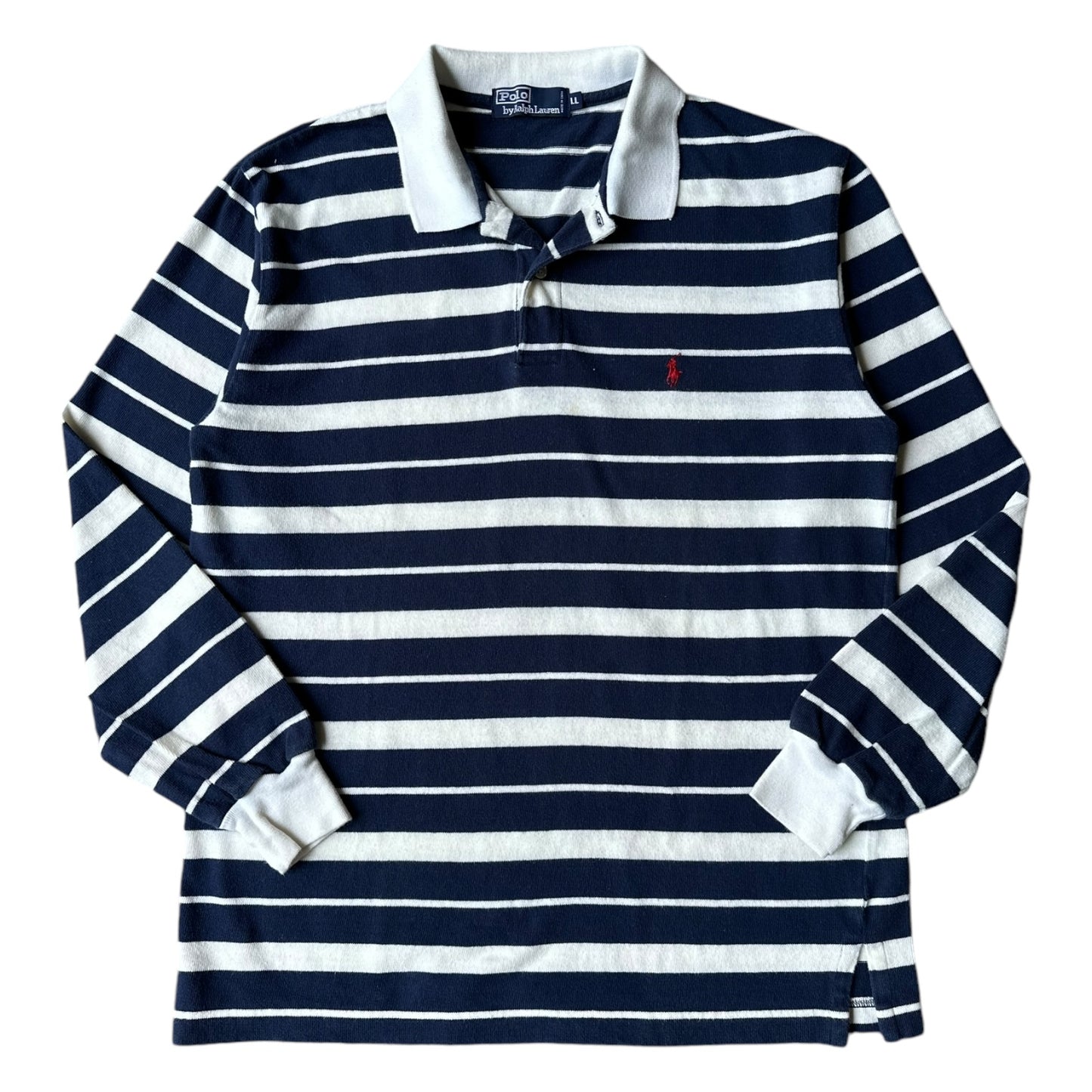 Polo Ralph Lauren striped longsleeve polo medium