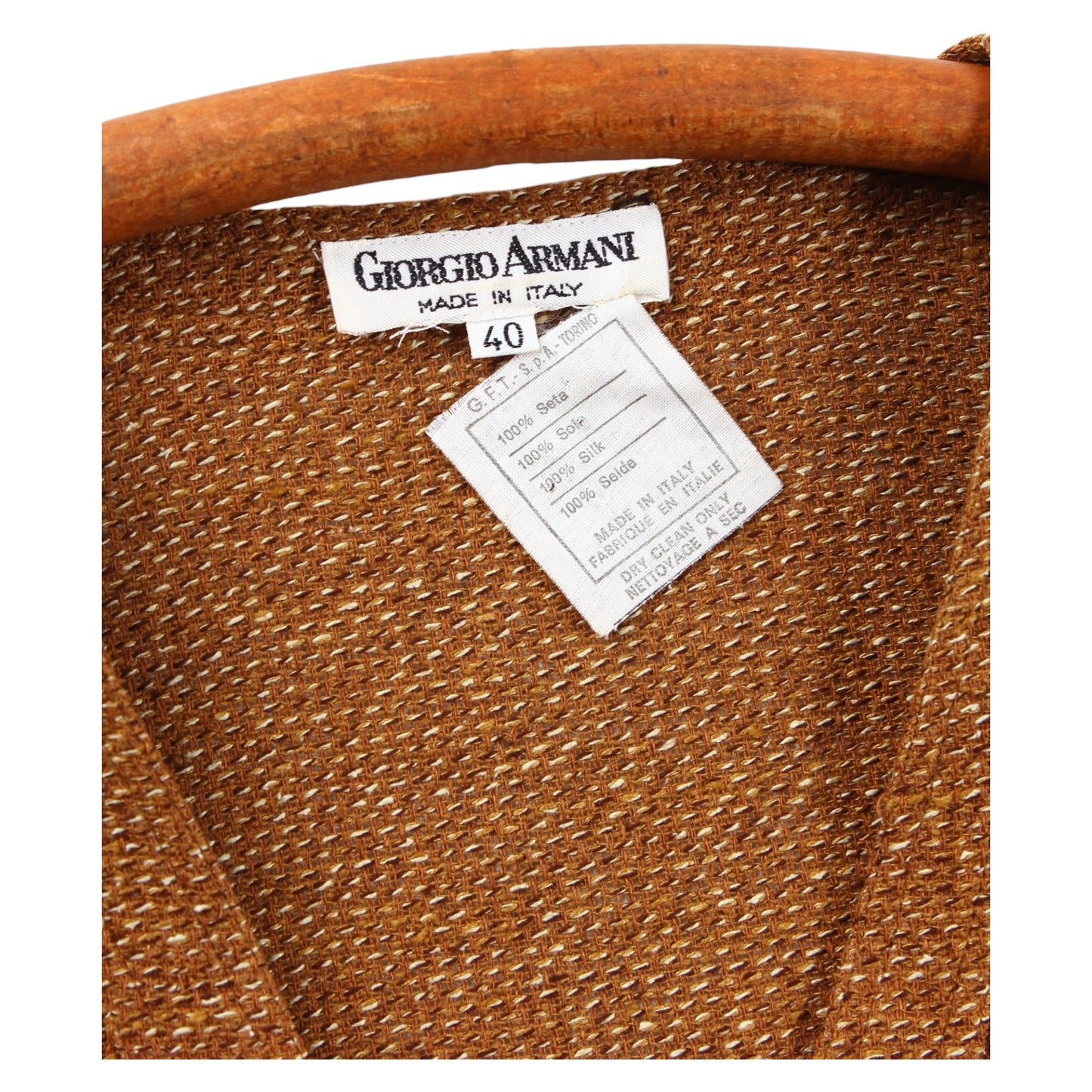 80s Giorgio Armani silk cardigan Small