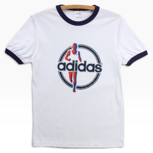 80s Adidas tee XS