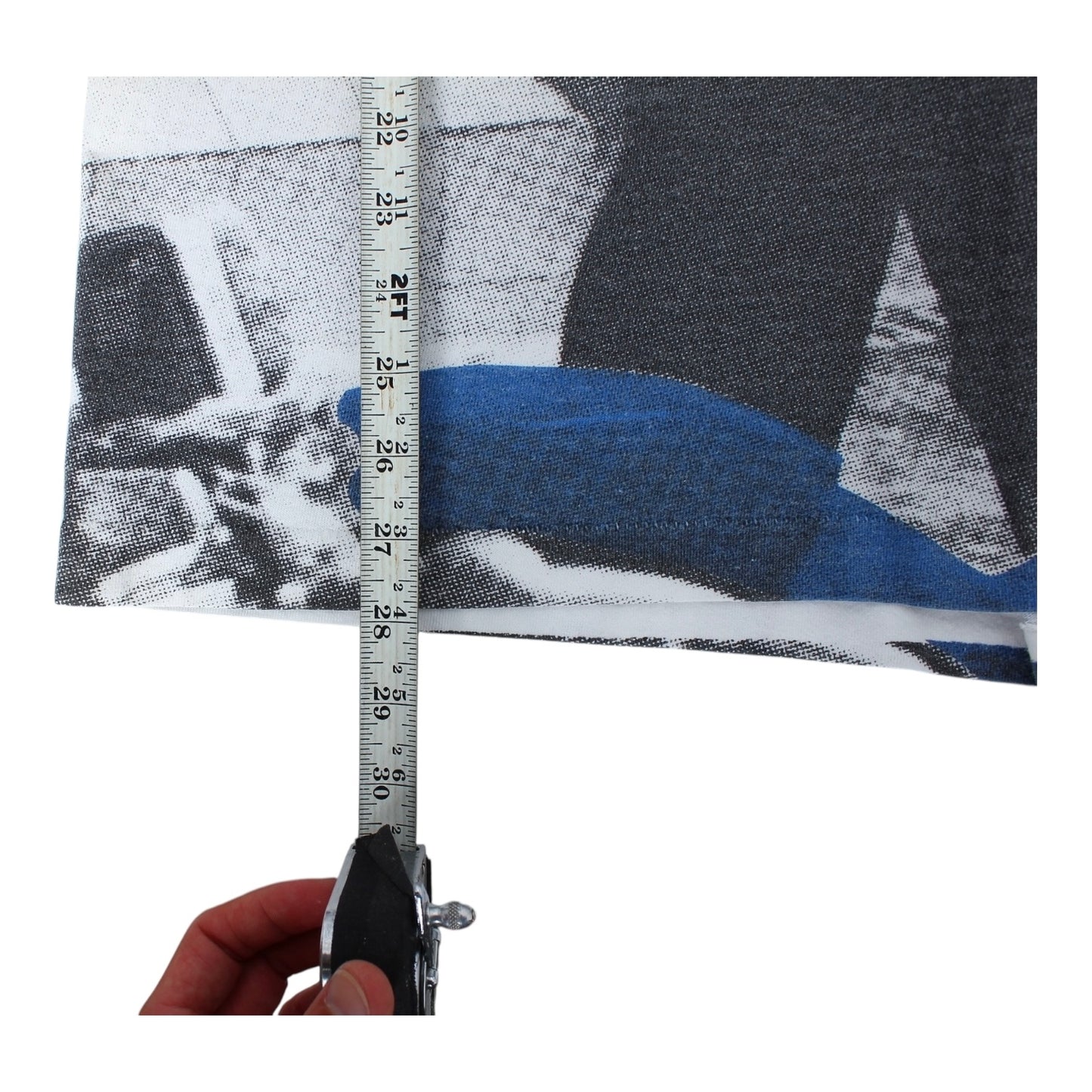 90s All over print girl on the motorcycle mosquito head L/XL