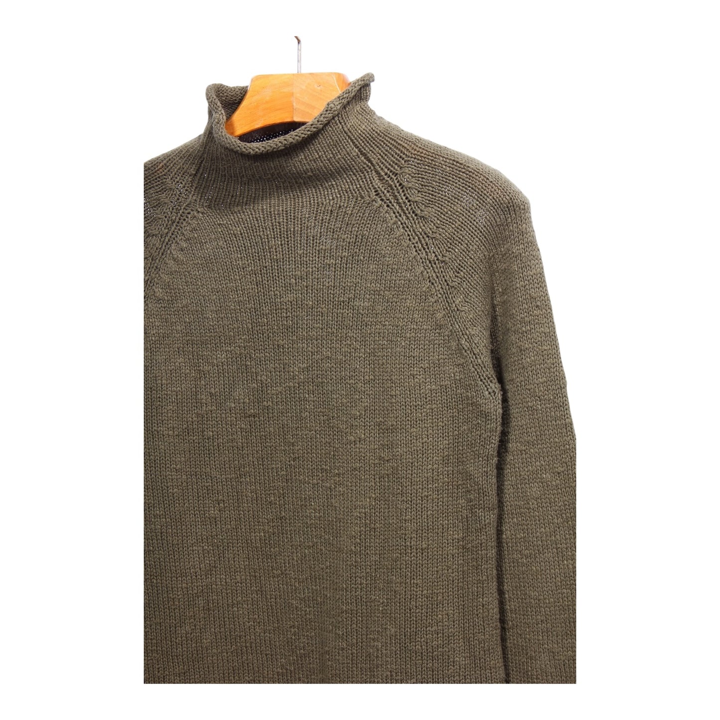 Cotton rollneck sweater Small