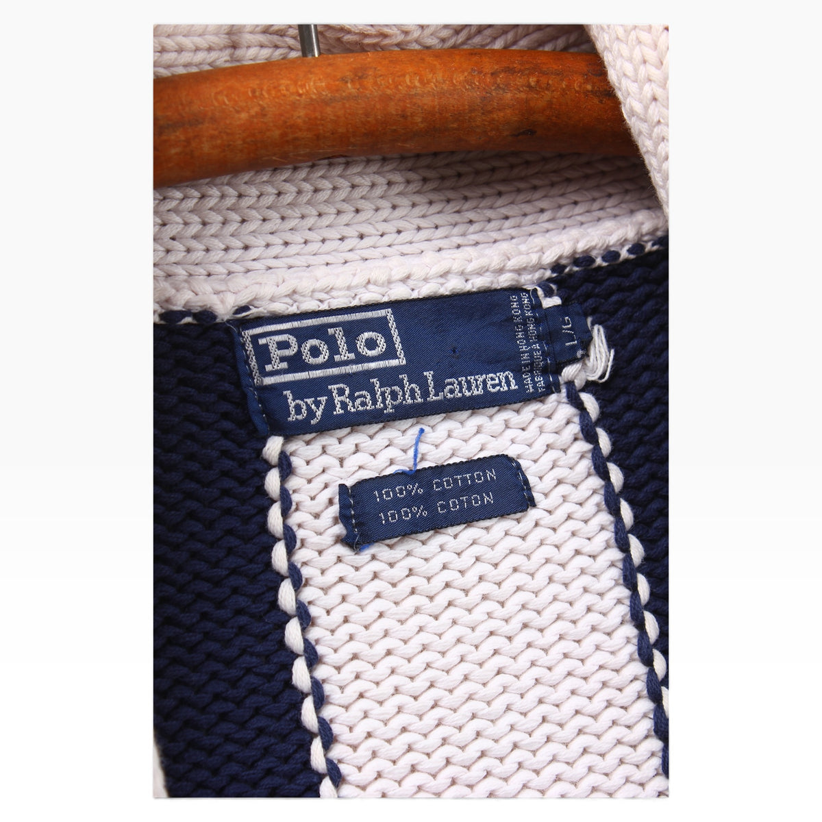 80s Polo Ralph Lauren cotton shawl Medium
