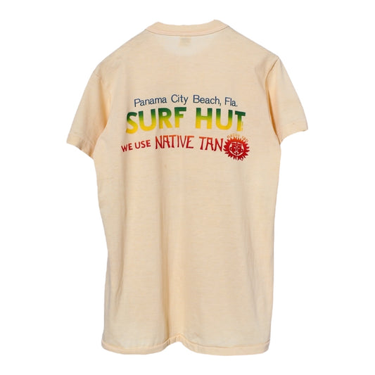 70s Surf hut tee panama city Small