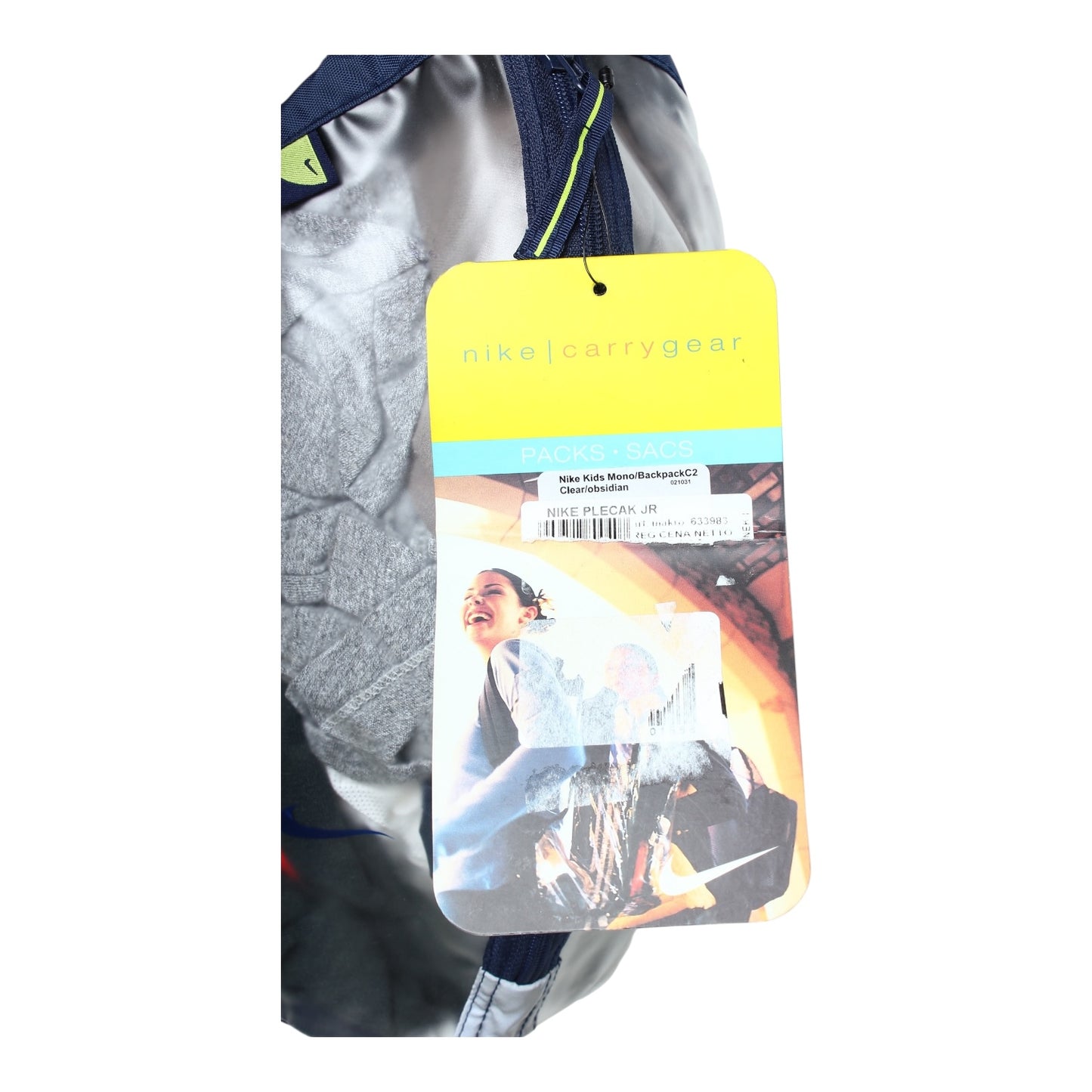 2000 Nike clear mono backpack