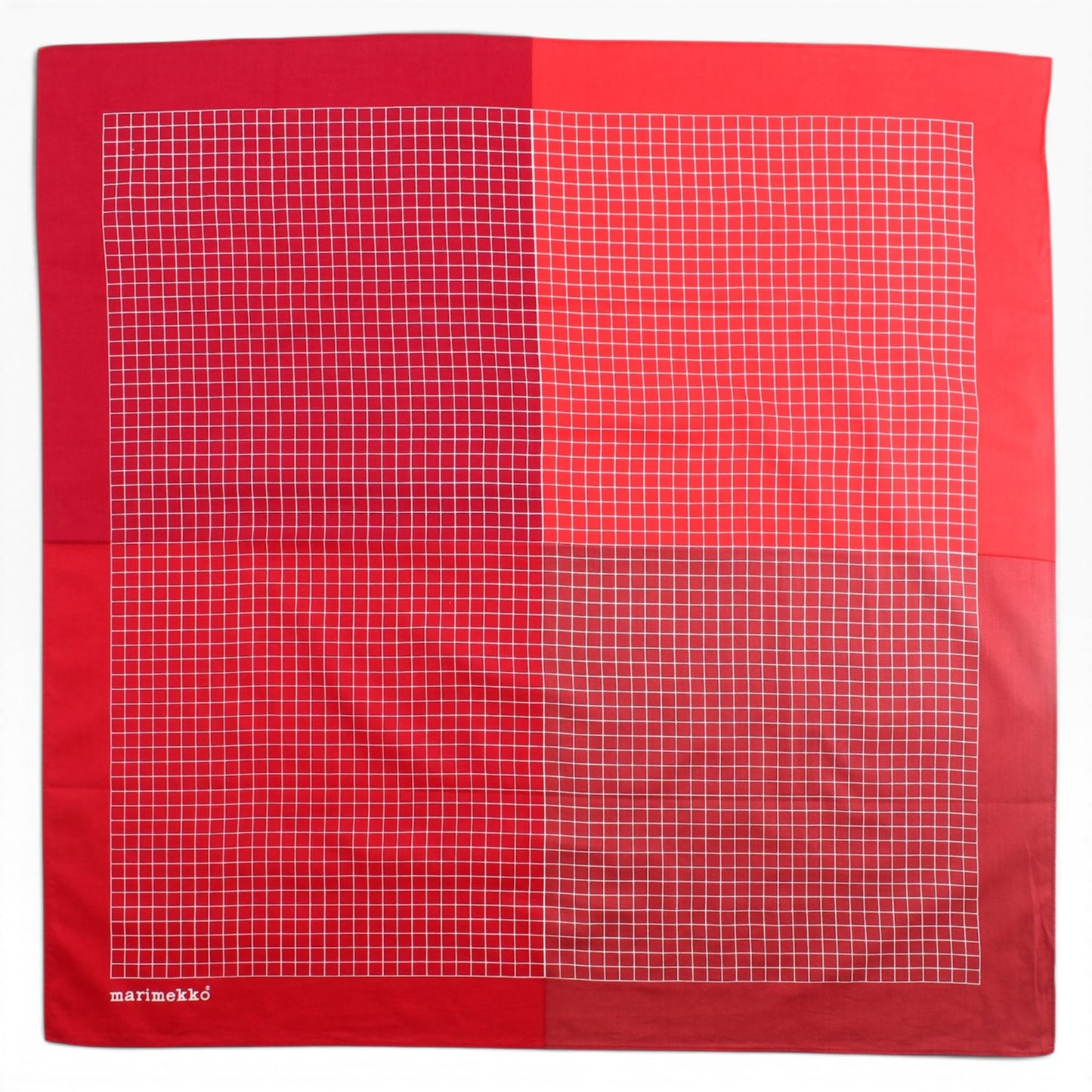 Marimekko grid bandana