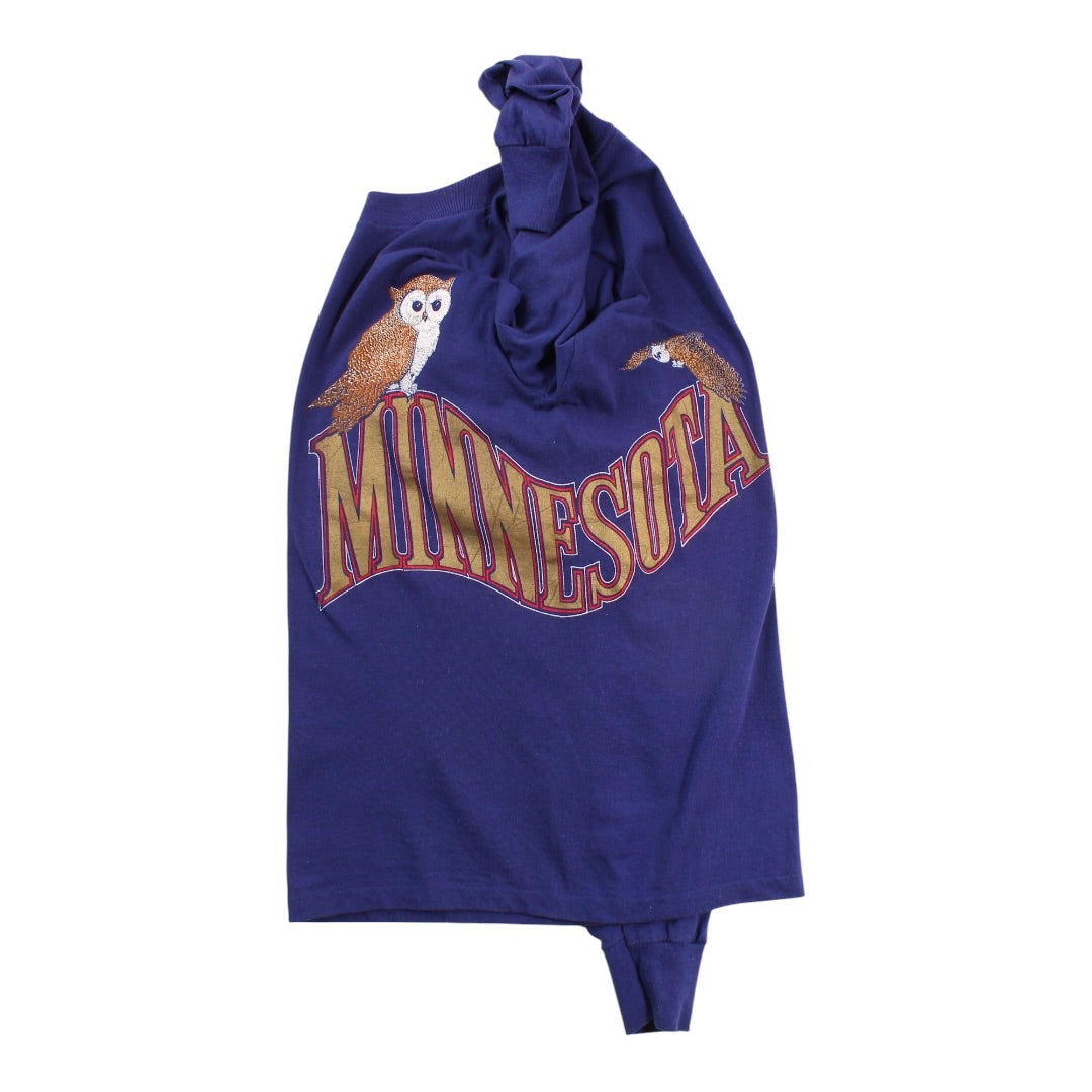 80s Minnesota owl longsleeve Small