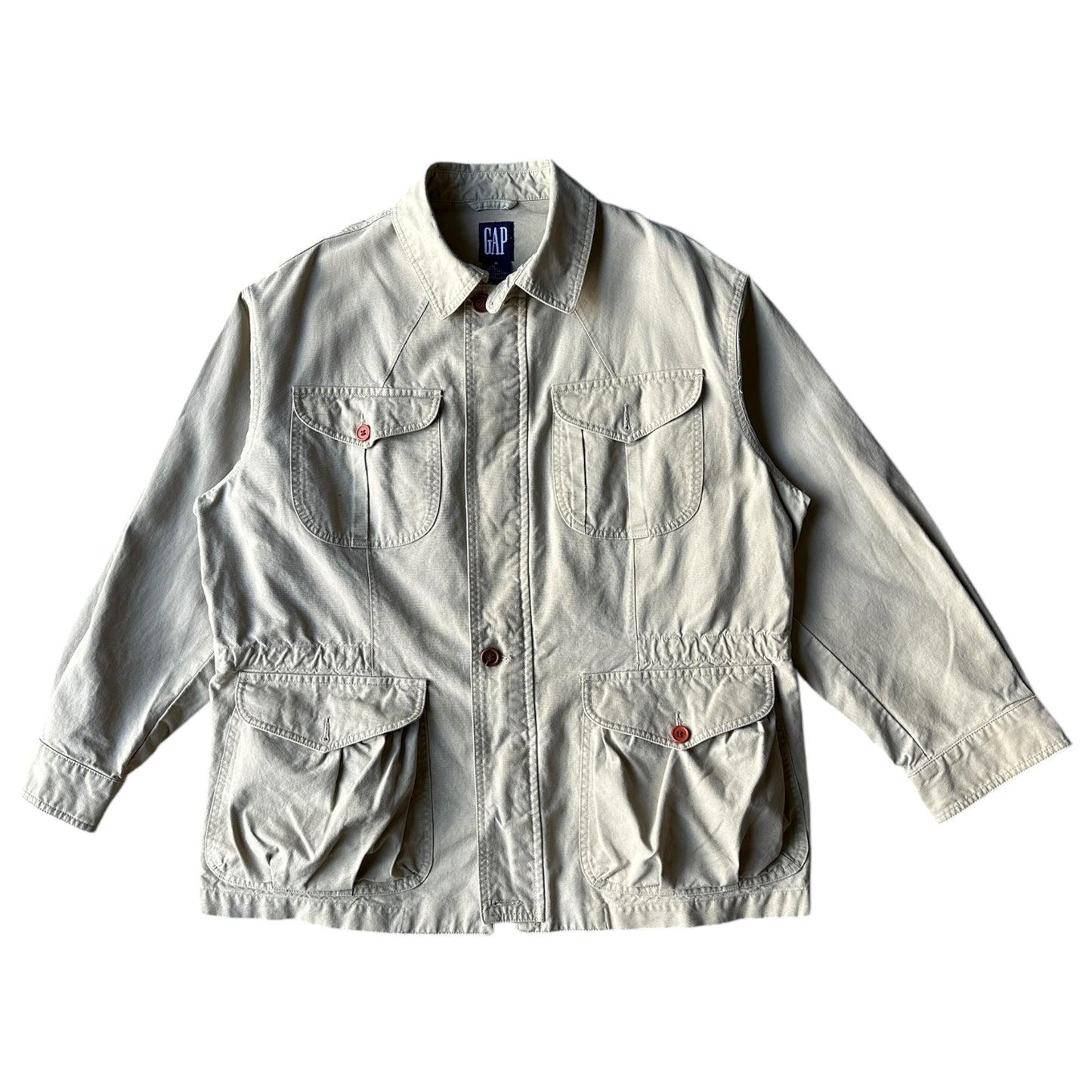 90s Gap thick cotton field coat Large