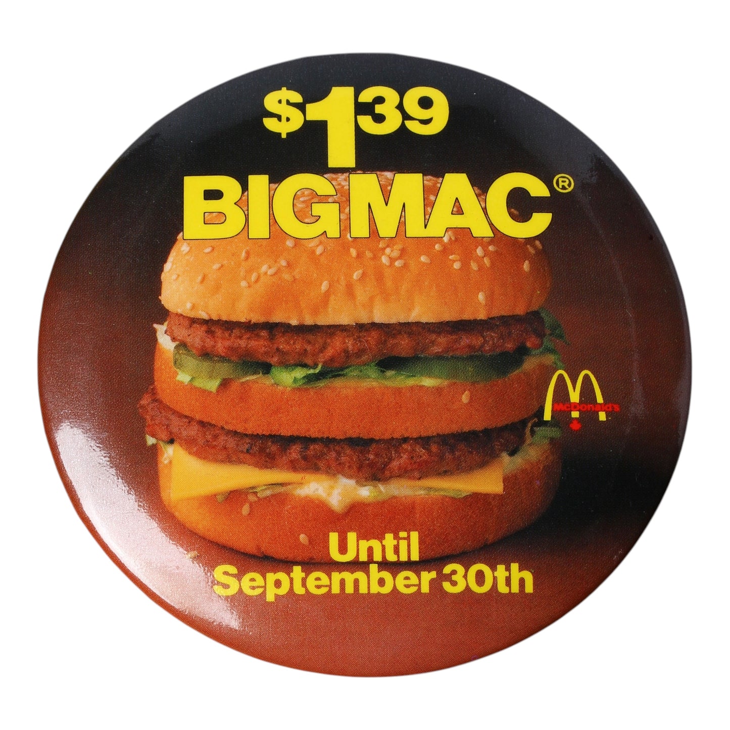 80s Mcdonald’s Pin big mac