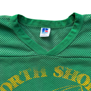 80s Football mesh jersey/pinny warmup practice XL
