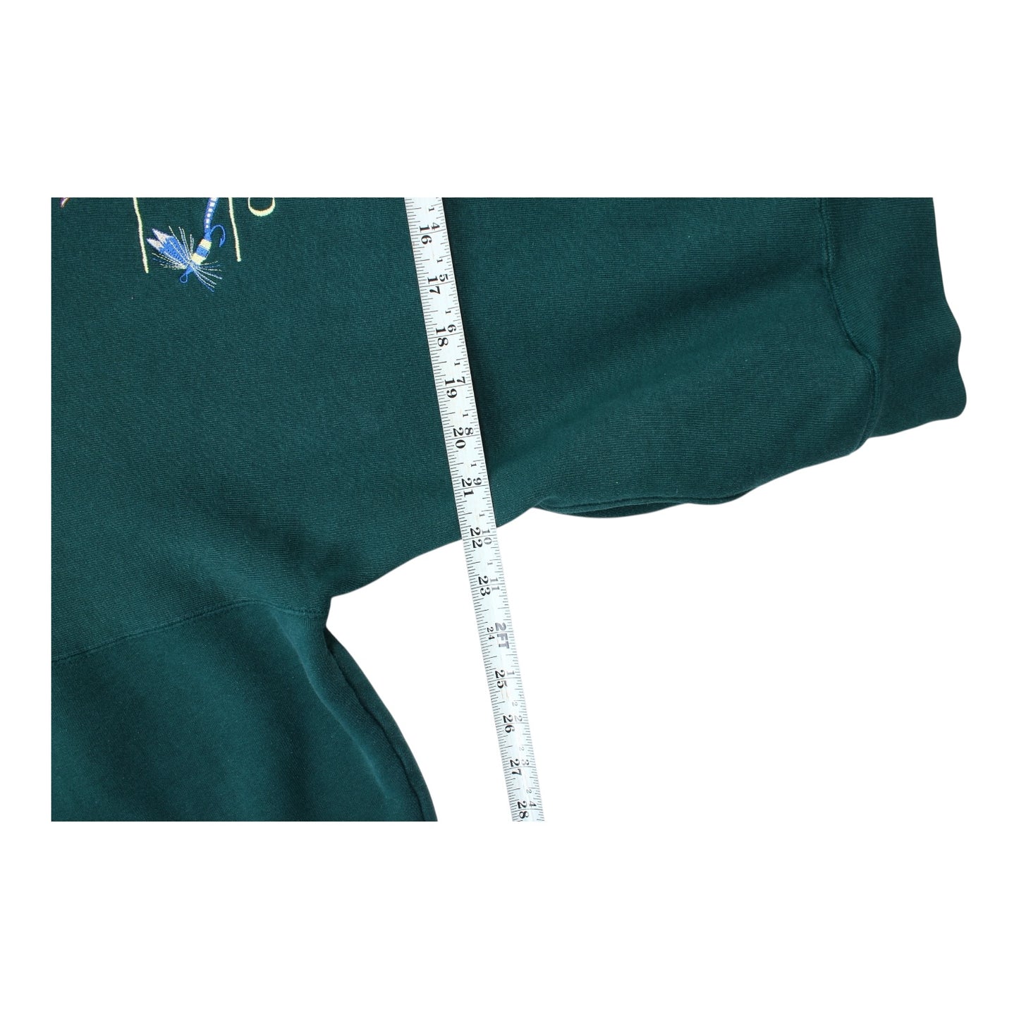 90s Classic fly fishing hoodie Medium