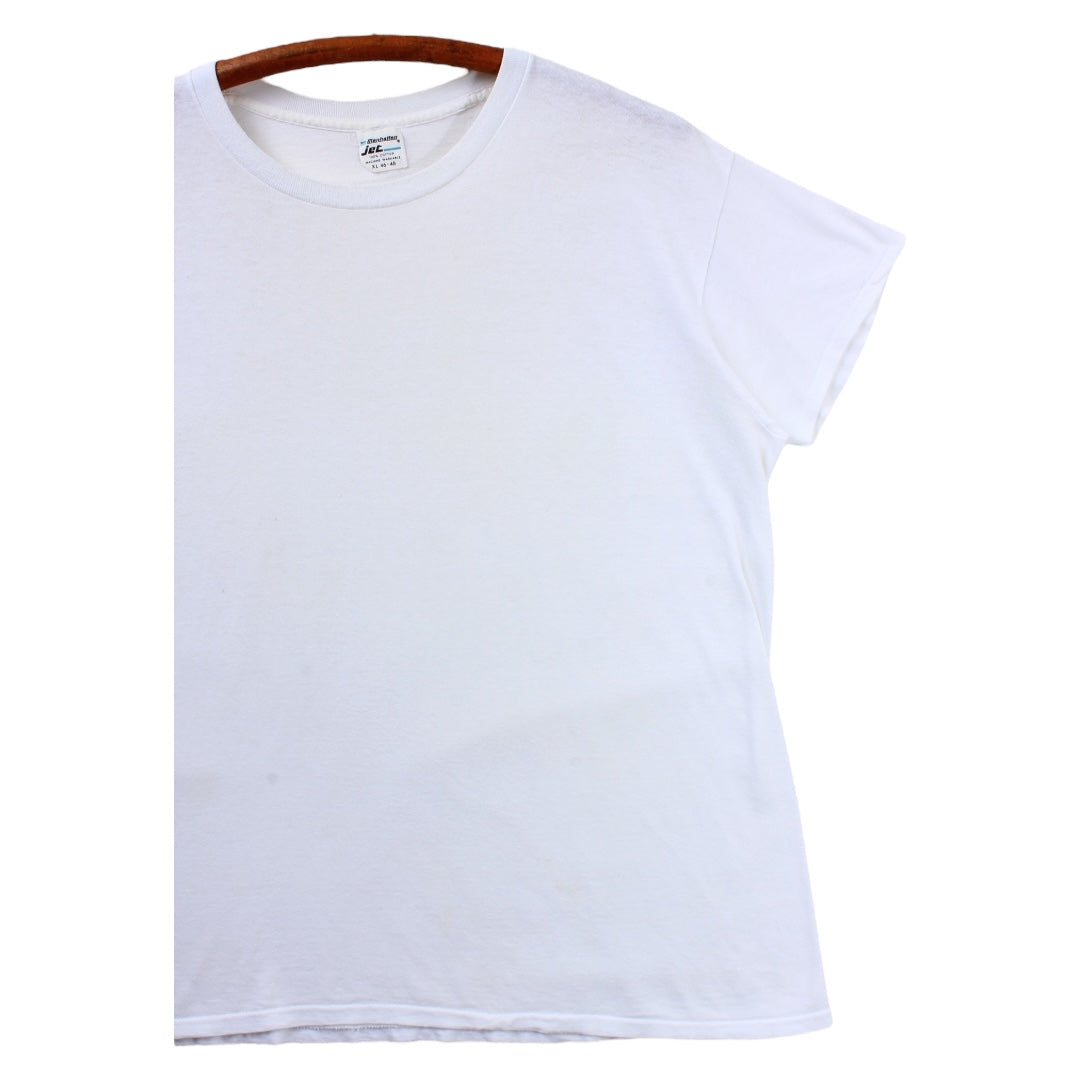 70s Manhattan jet blank tee large