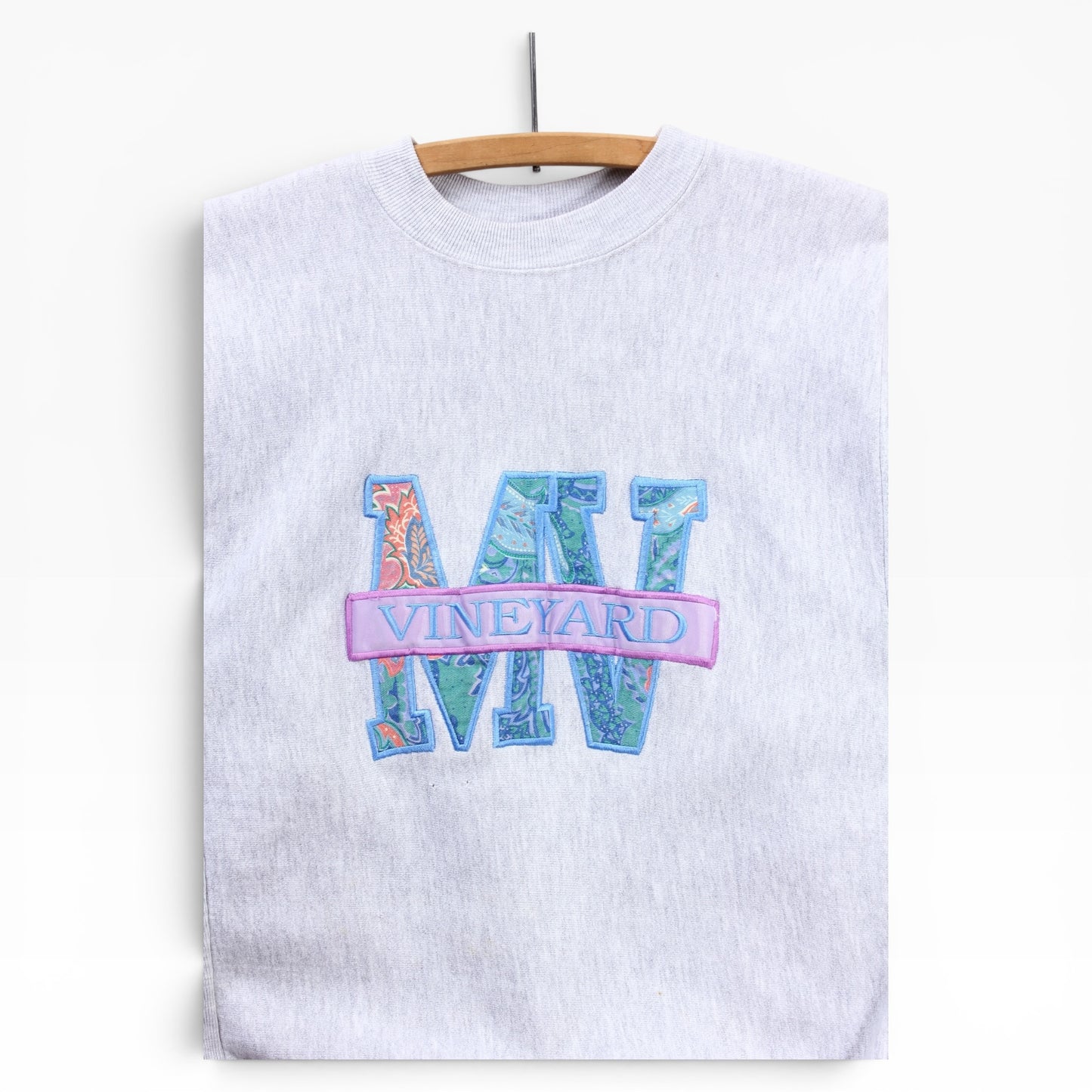 90s Martha’s vineyard heavyweight crewneck Small