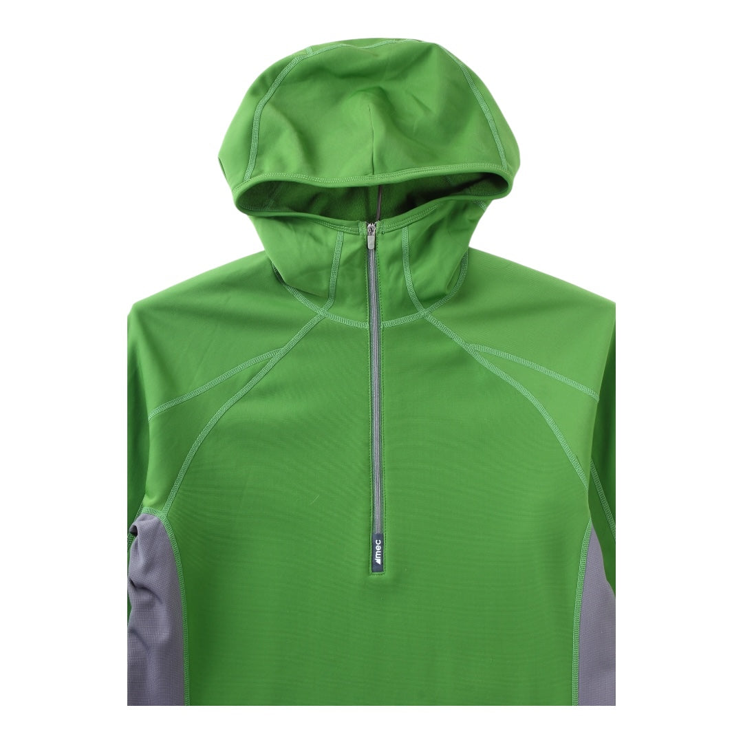 2000s MEC 1/4 zip hoodie Small