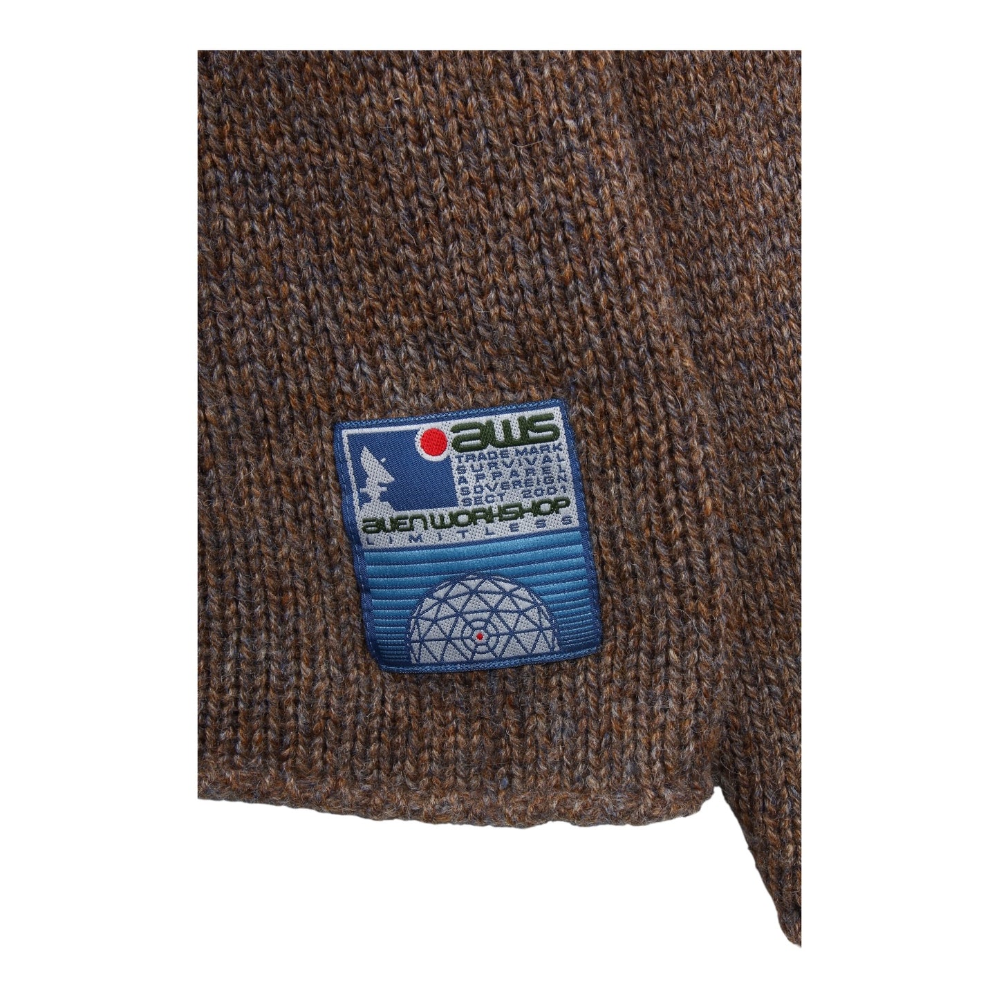 90s Alien workshop shetland wool sweater XL