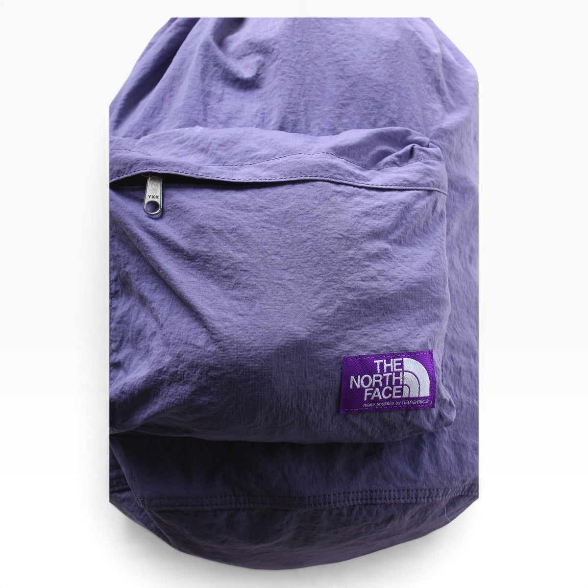 Northface purple label back pack sack