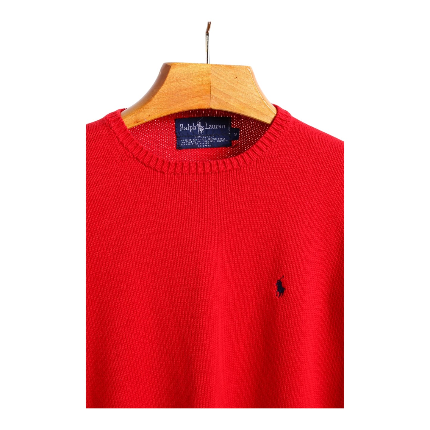 80s Polo Ralph Lauren cotton sweater small