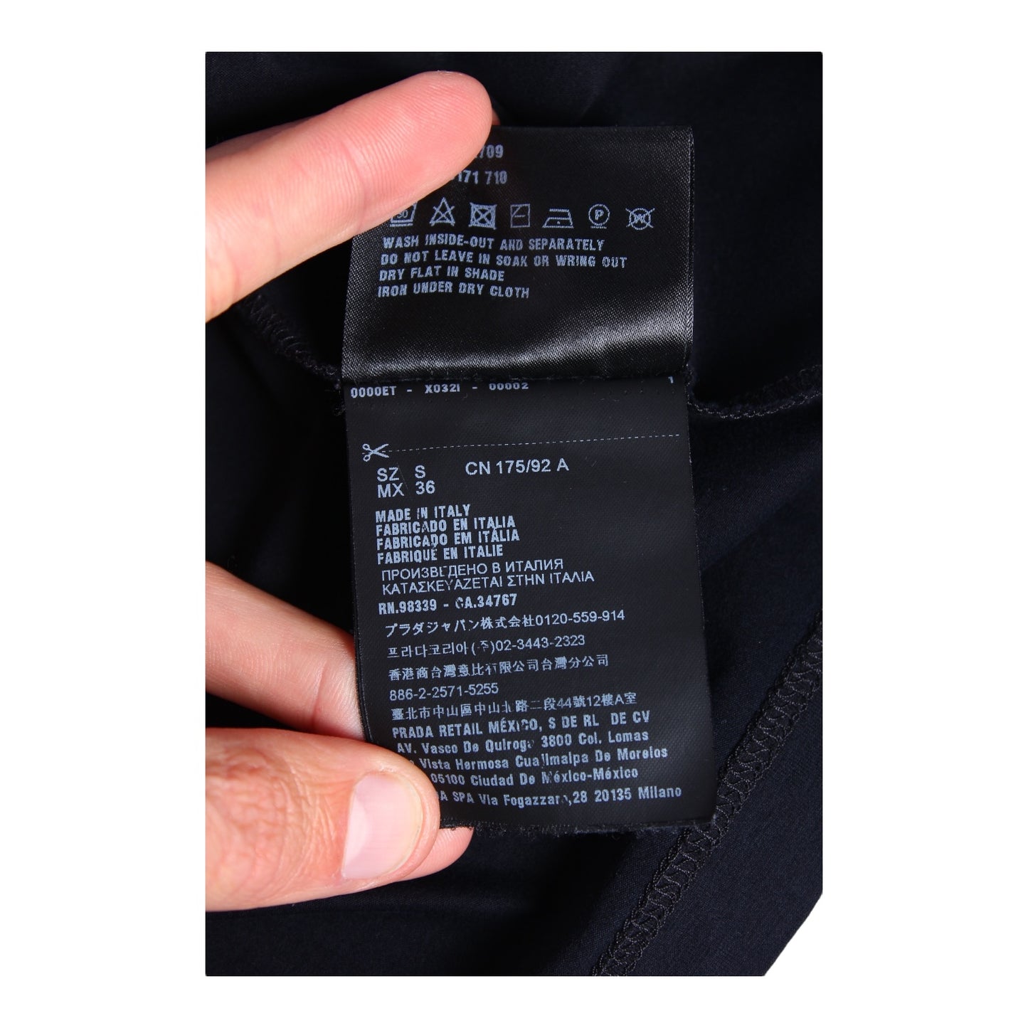 Prada pocket tee small