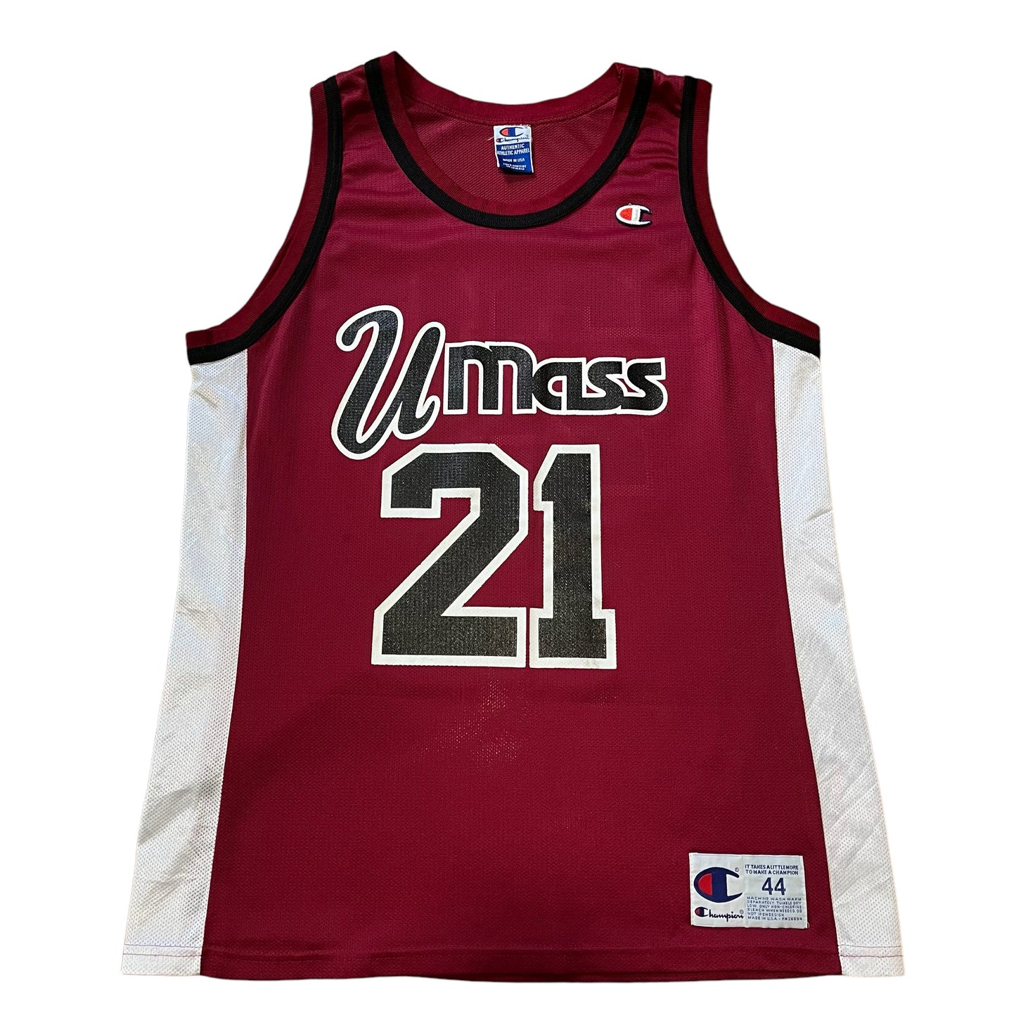 UMass Camby Champion jersey. Size 44 Large