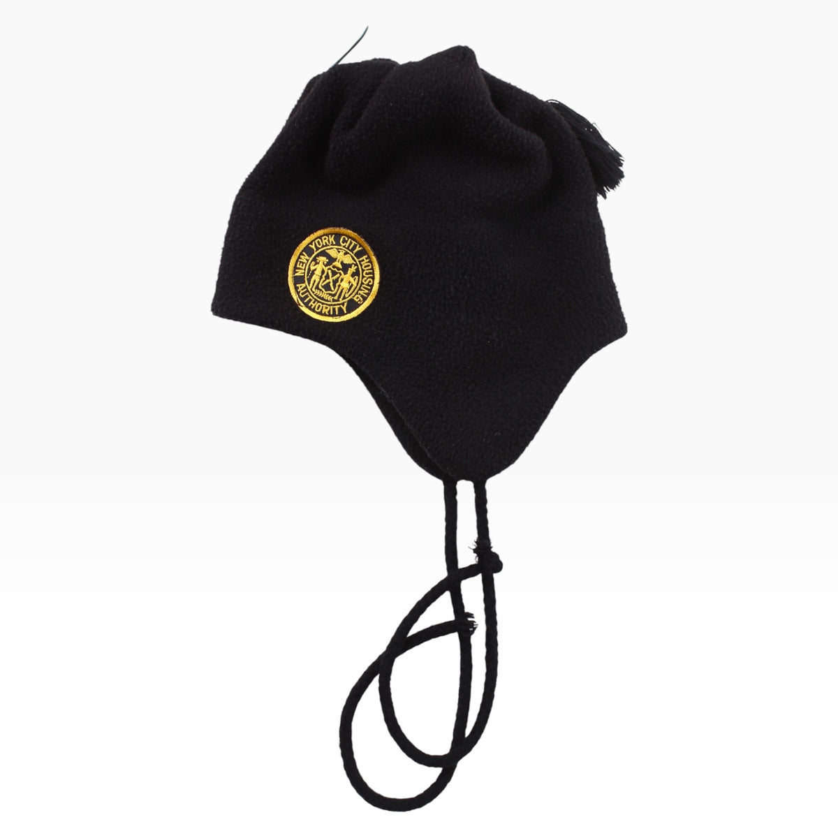 New york city housing authority fleece earflap beanie