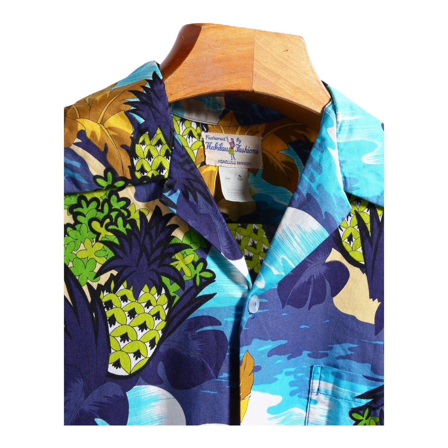 70s Honolulu hawaii shirt large