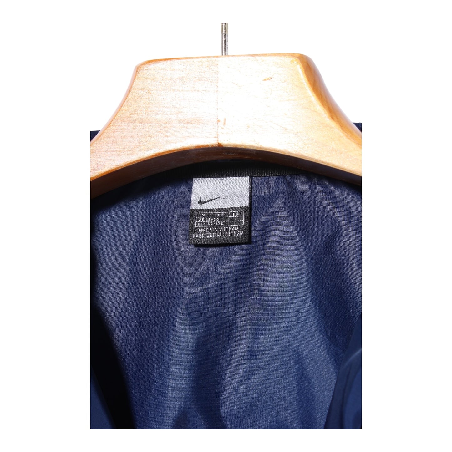 2000s Nike packable tech zip jacket M/L