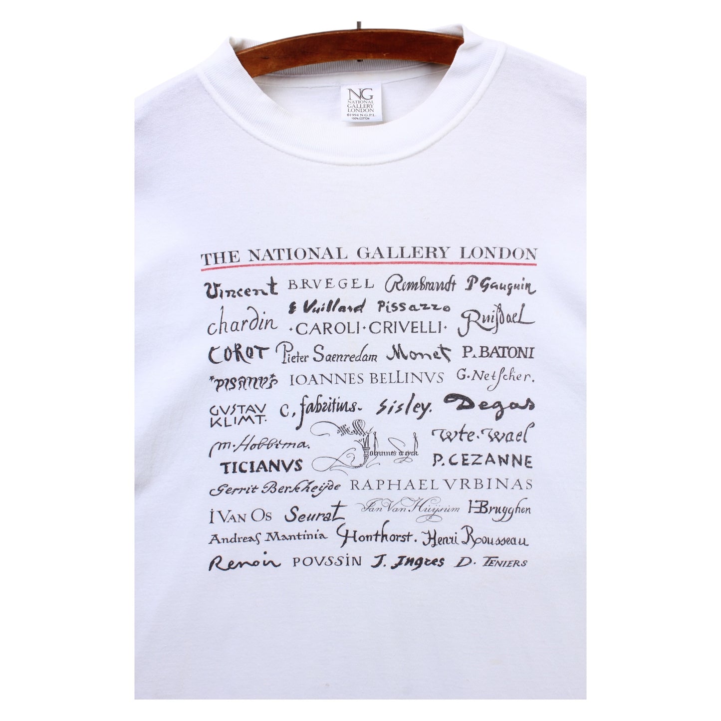 90s National gallery of london tee XL