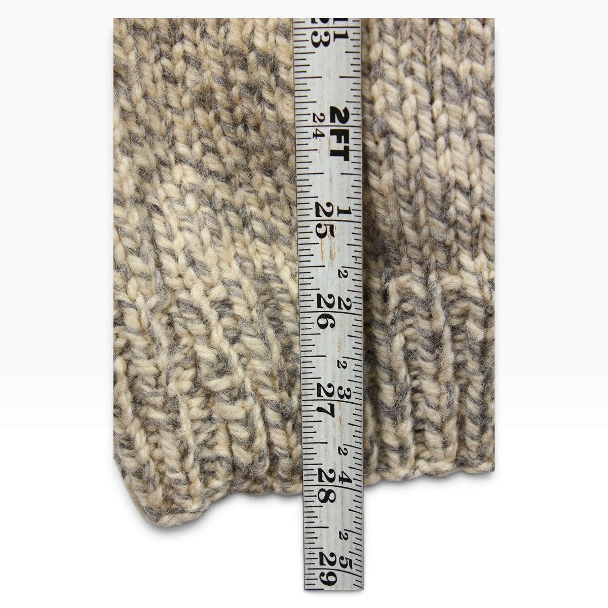 Winter houses hooded wool sweater Large