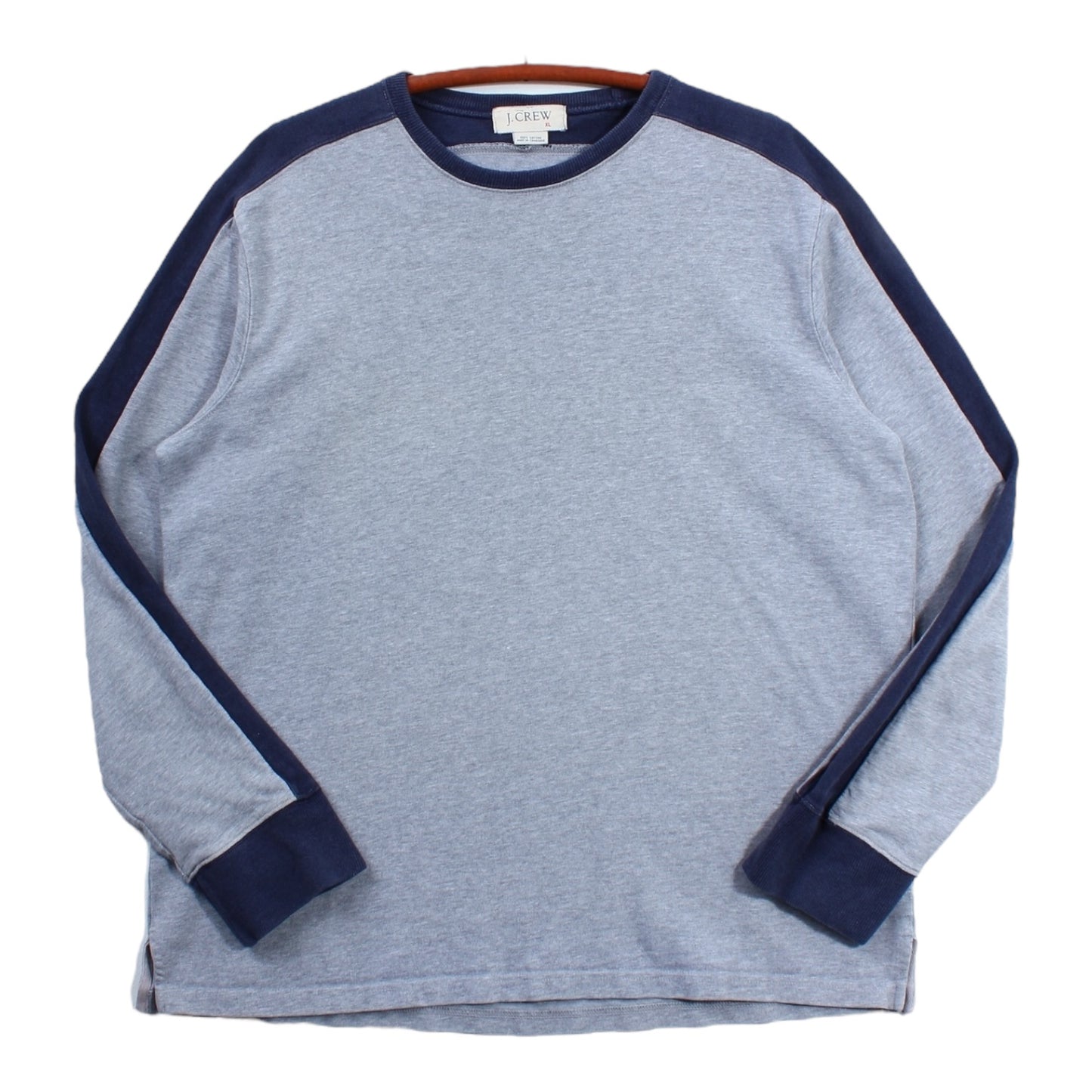 90s J crew heavy cotton jersey longsleeve XL