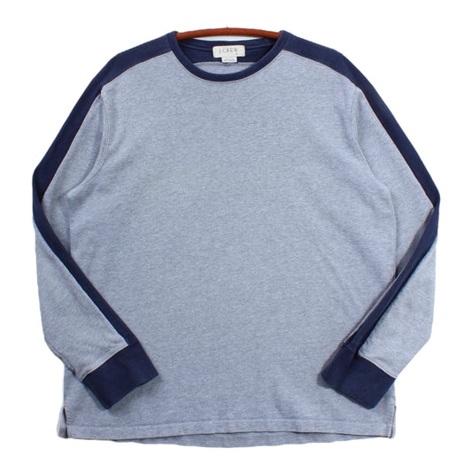 90s J crew heavy cotton jersey longsleeve XL