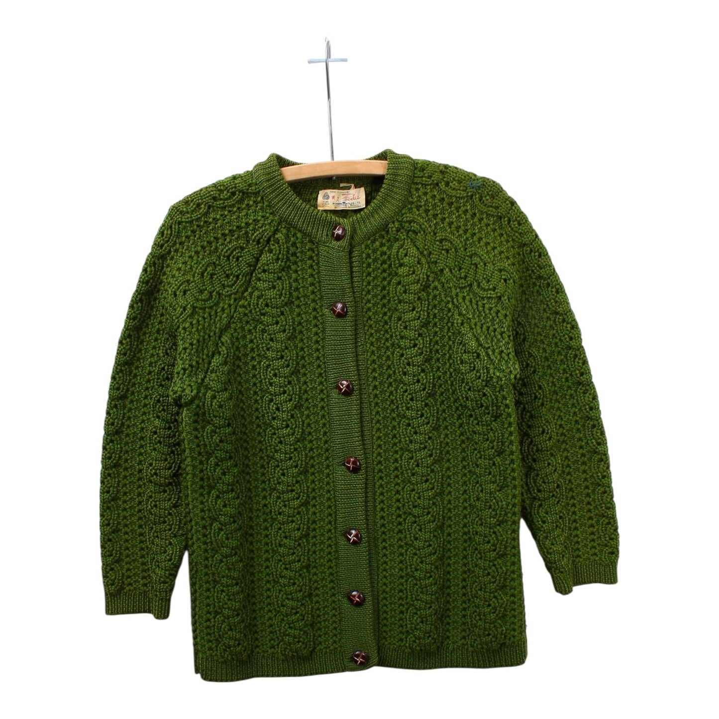 60s Mr poodle wool sweater small