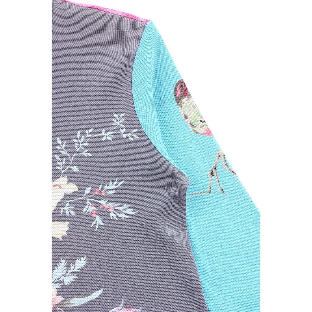 2000s Gap floral 3/4 sleeve XS