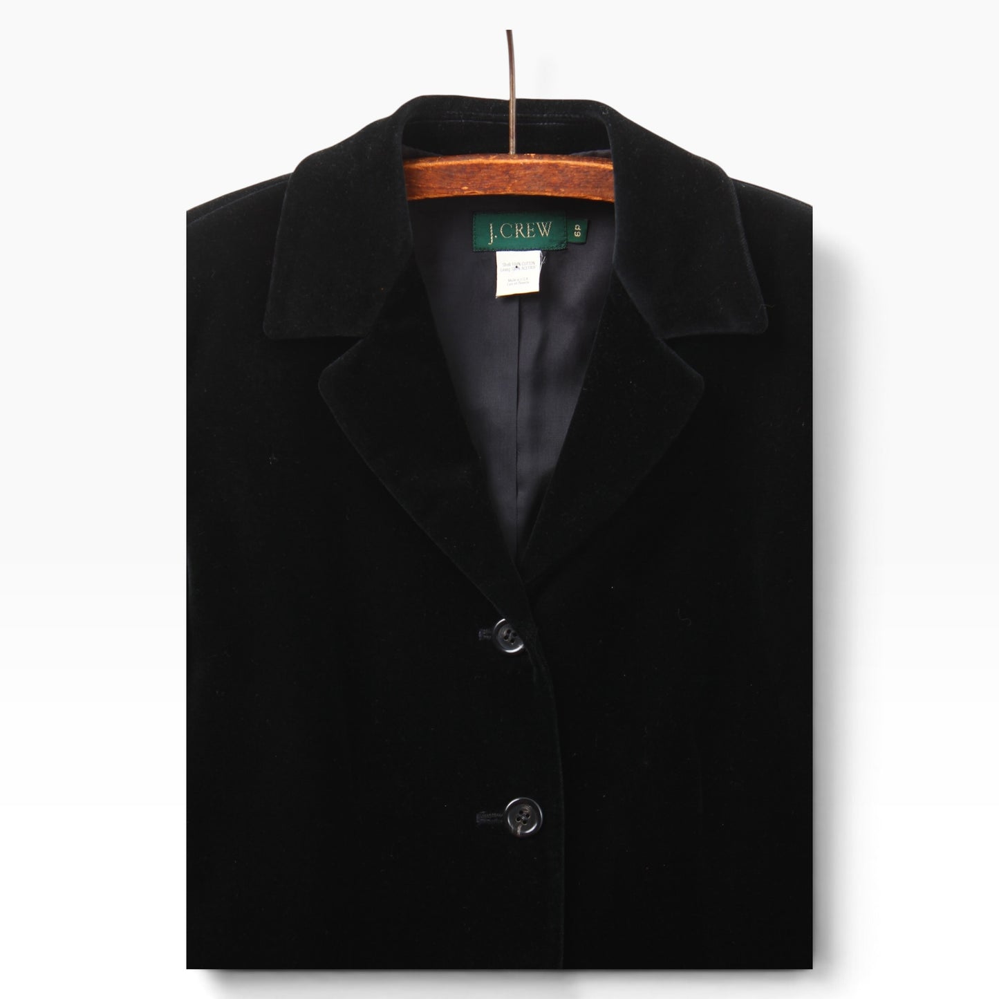 90s J crew velvet sport coat Small