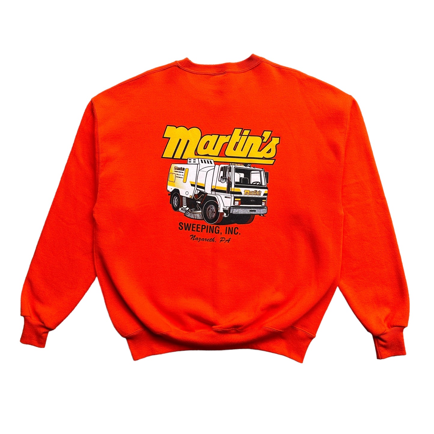 90s Martins sweeping inc sweatshirt XL